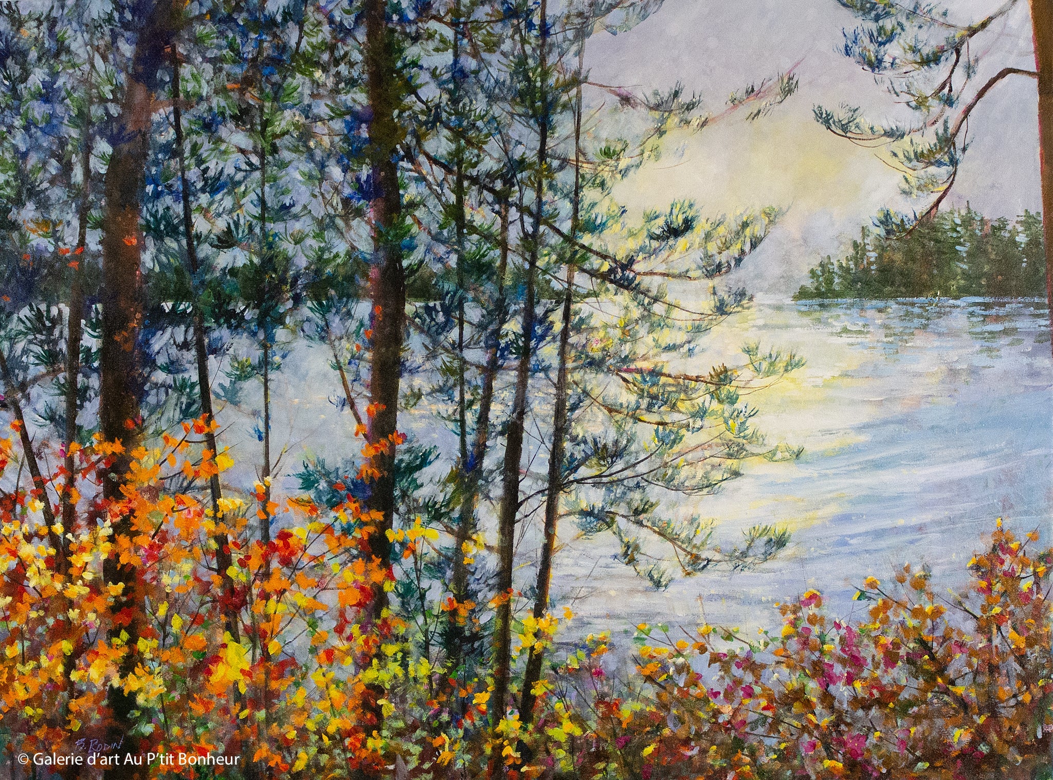 Bev Rodin, artiste peintre | Oeuvres disponibles  | Galerie d'art Au P'tit Bonheur