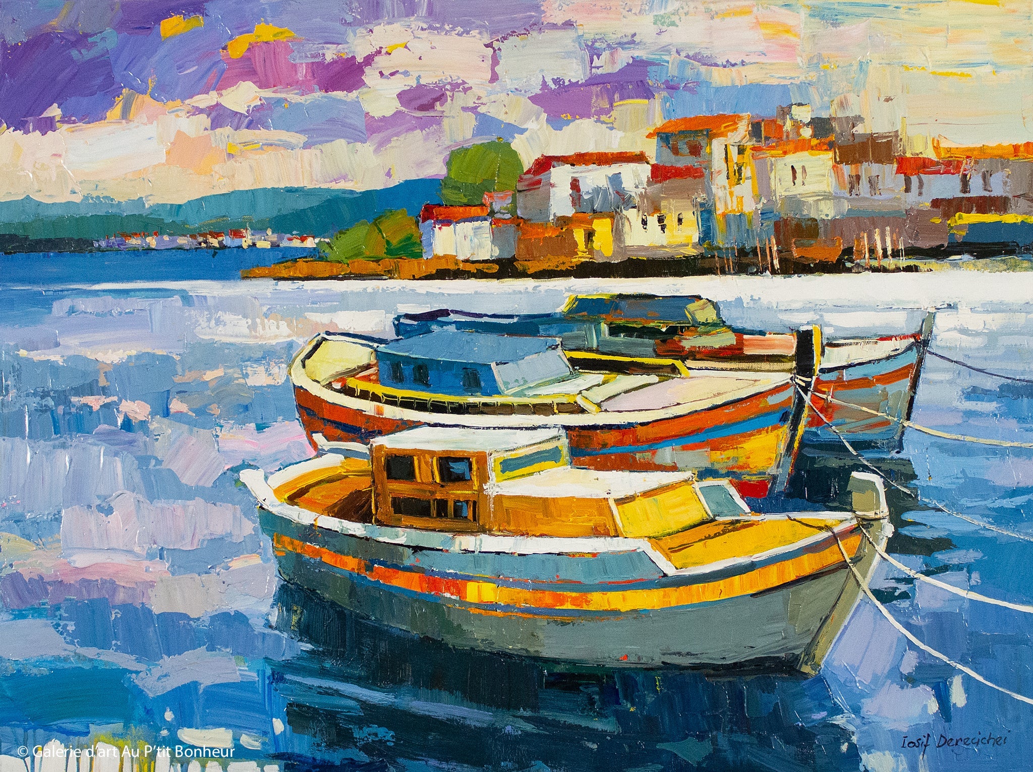 Iosif Derecichei, artiste peintre | Oeuvres disponibles  | Galerie d'art Au P'tit Bonheur