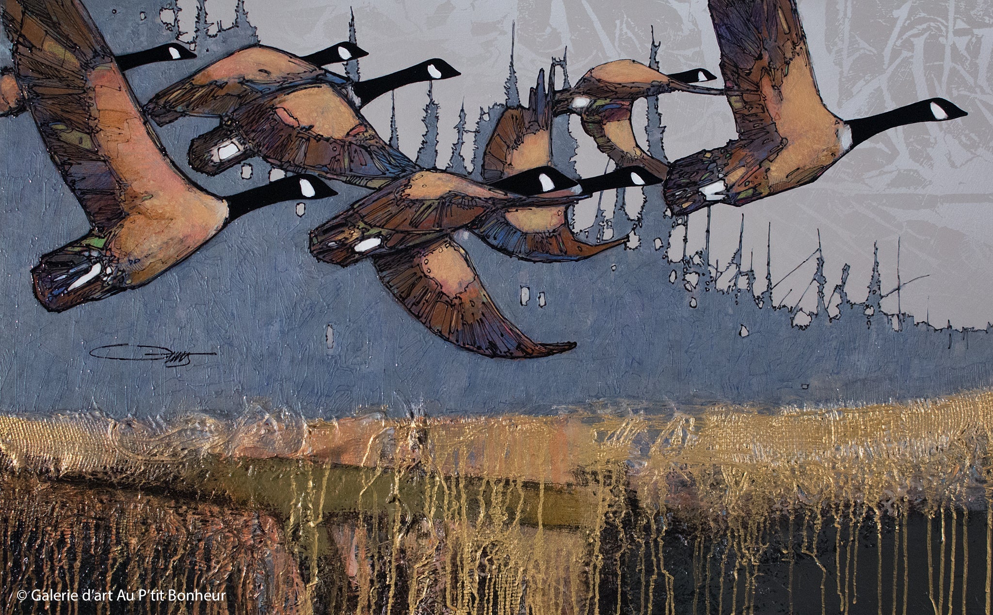 Jean-Pierre Guay, artiste peintre | Oeuvres disponibles  | Galerie d'art Au P'tit Bonheur