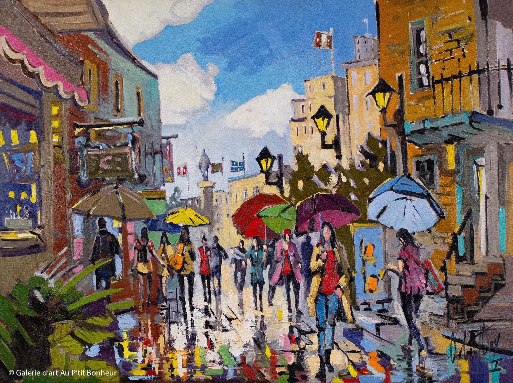 Robert Roy, artiste peintre | Oeuvres disponibles  | Galerie d'art Au P'tit Bonheur