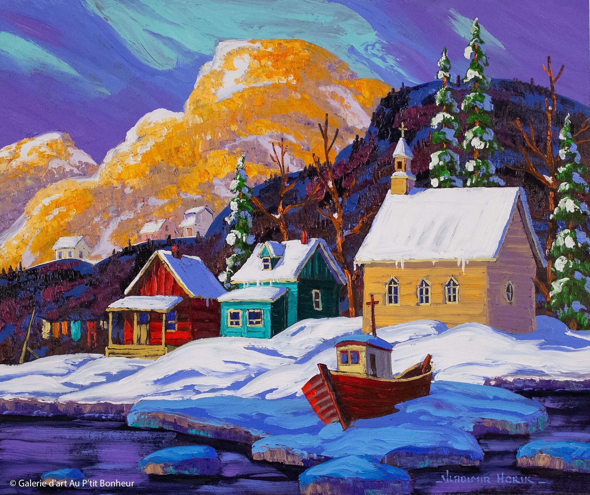 Vladimir Horik, artiste peintre | Oeuvres disponibles  | Galerie d'art Au P'tit Bonheur