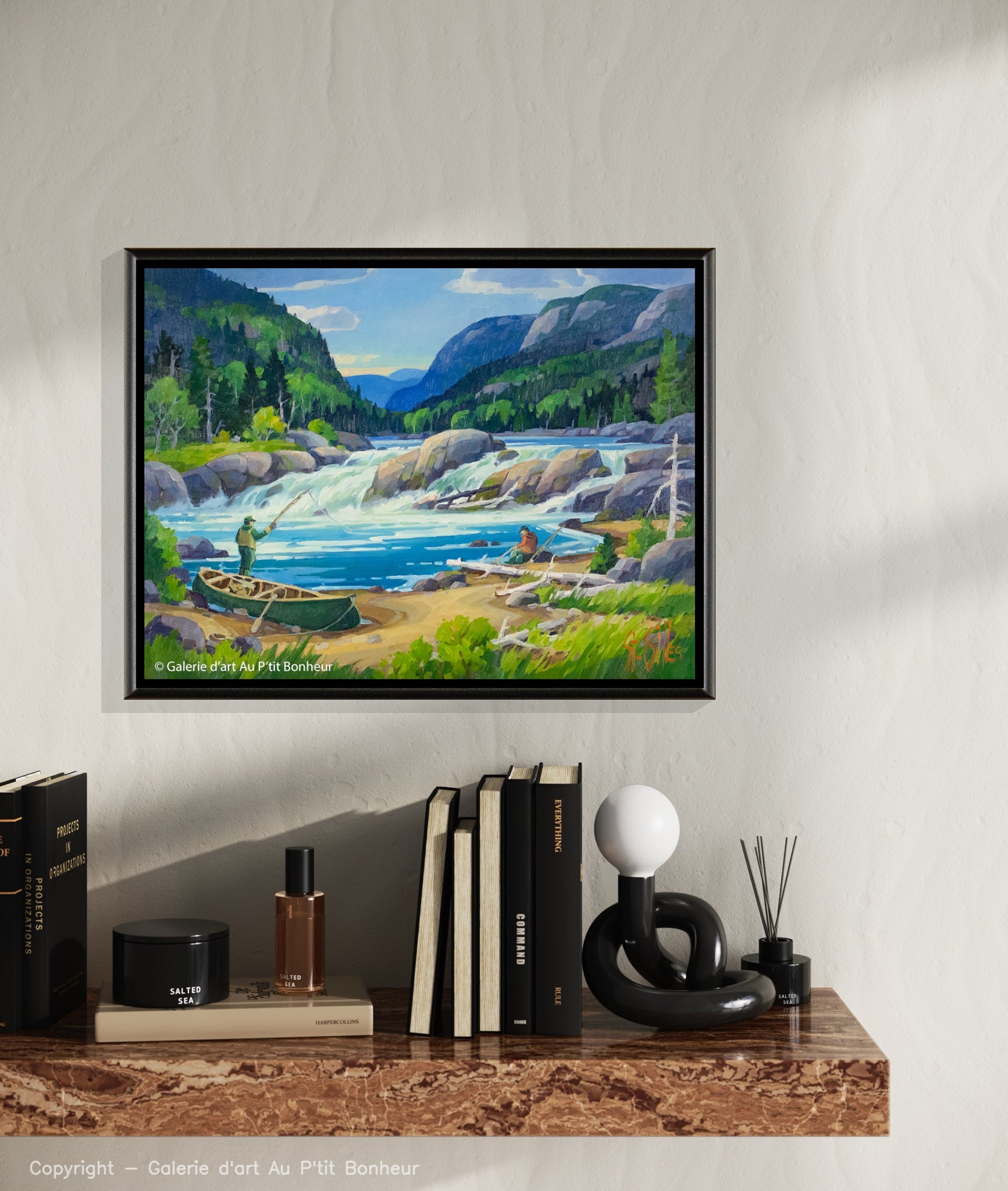 St-Gilles | Le beau moment, Rivière Mingan, Qc.