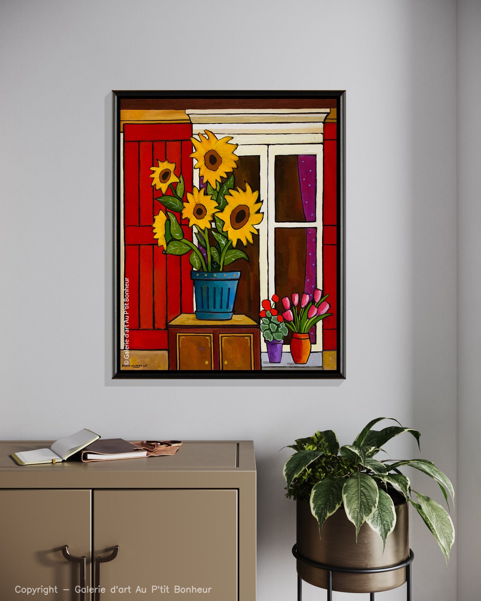 Alain Bédard | Bouquets au soleil