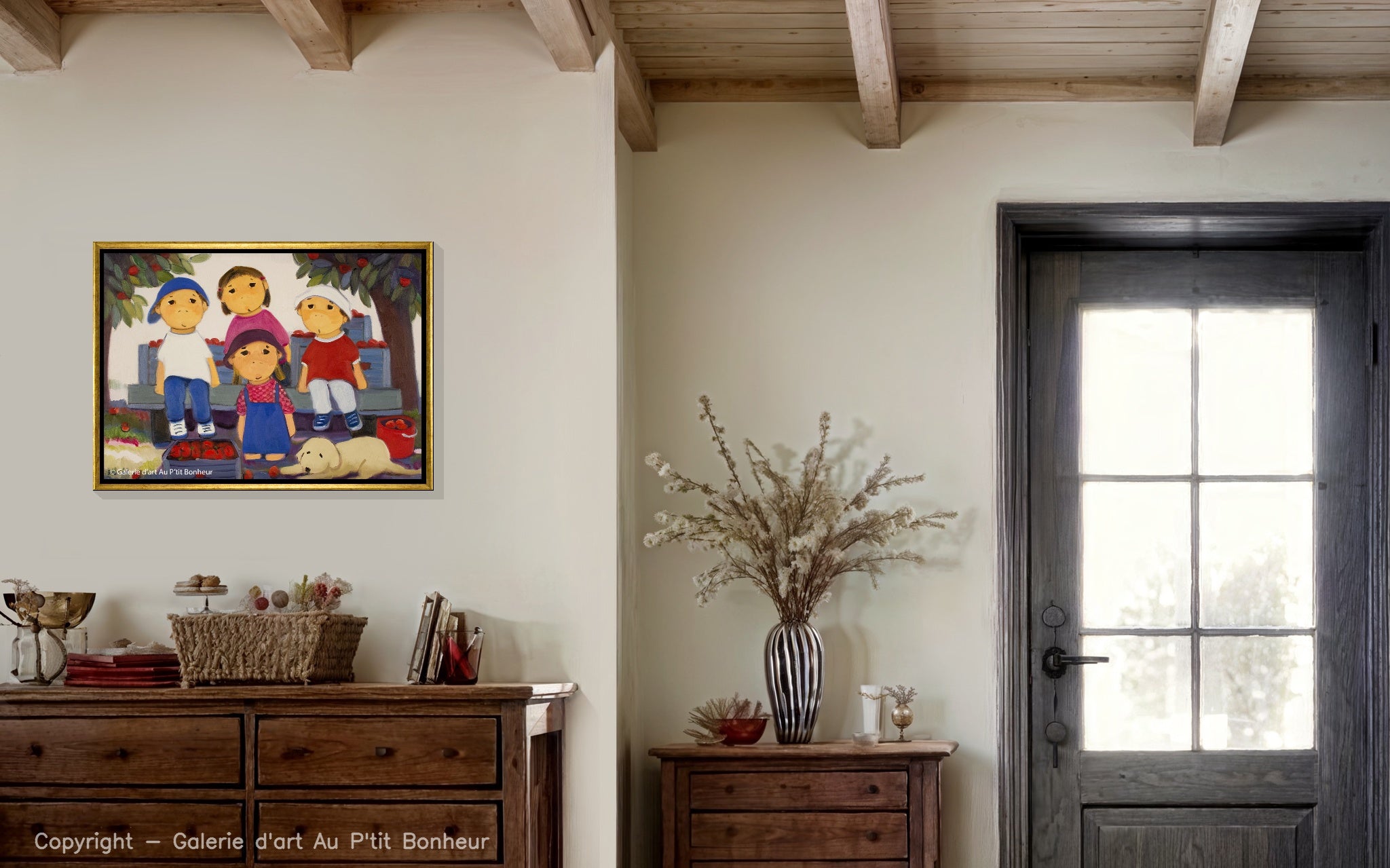 Guylène Saucier | Voilà tout un chargement de pommes!