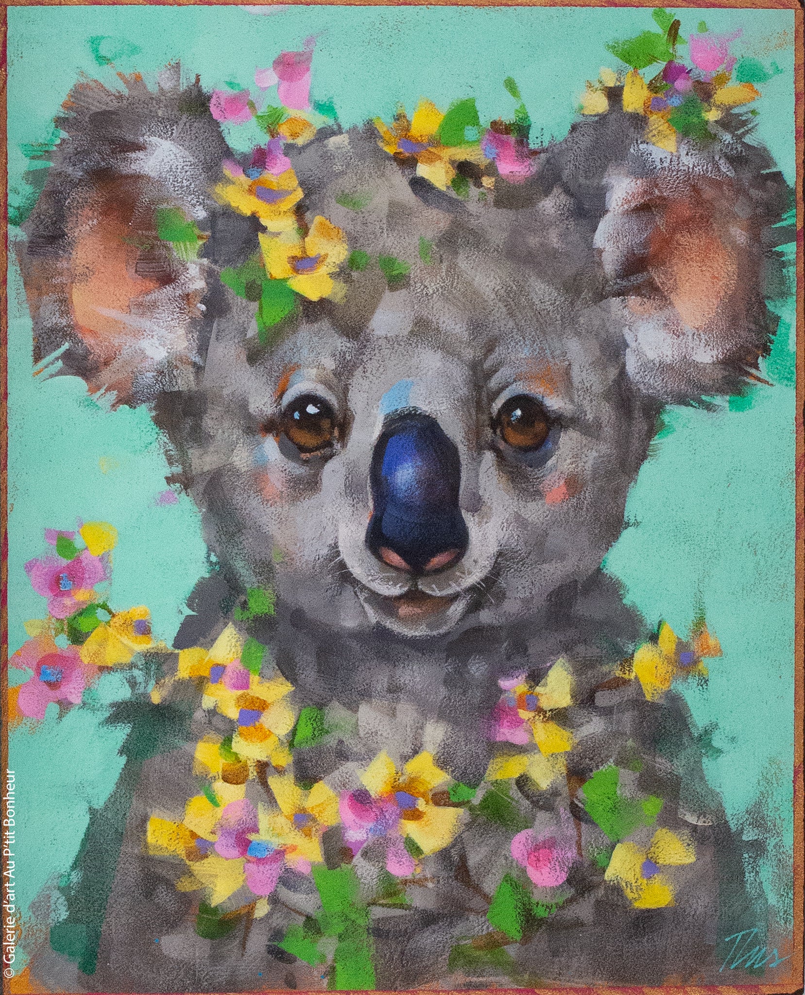 Angie Rees, artiste peintre | Oeuvres disponibles  | Galerie d'art Au P'tit Bonheur