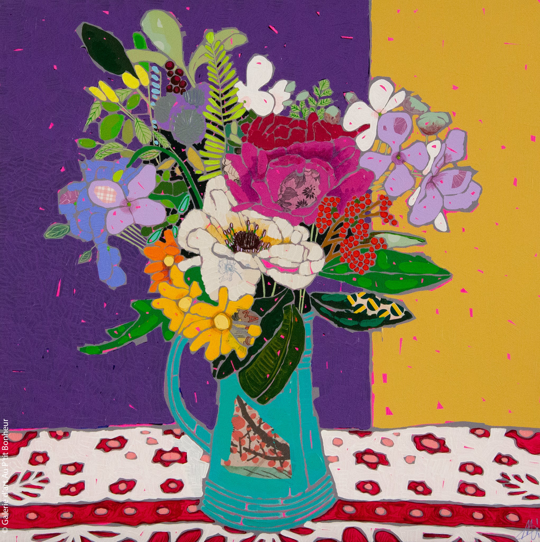 Ann Murphy | Mug and Mixed Bouquet