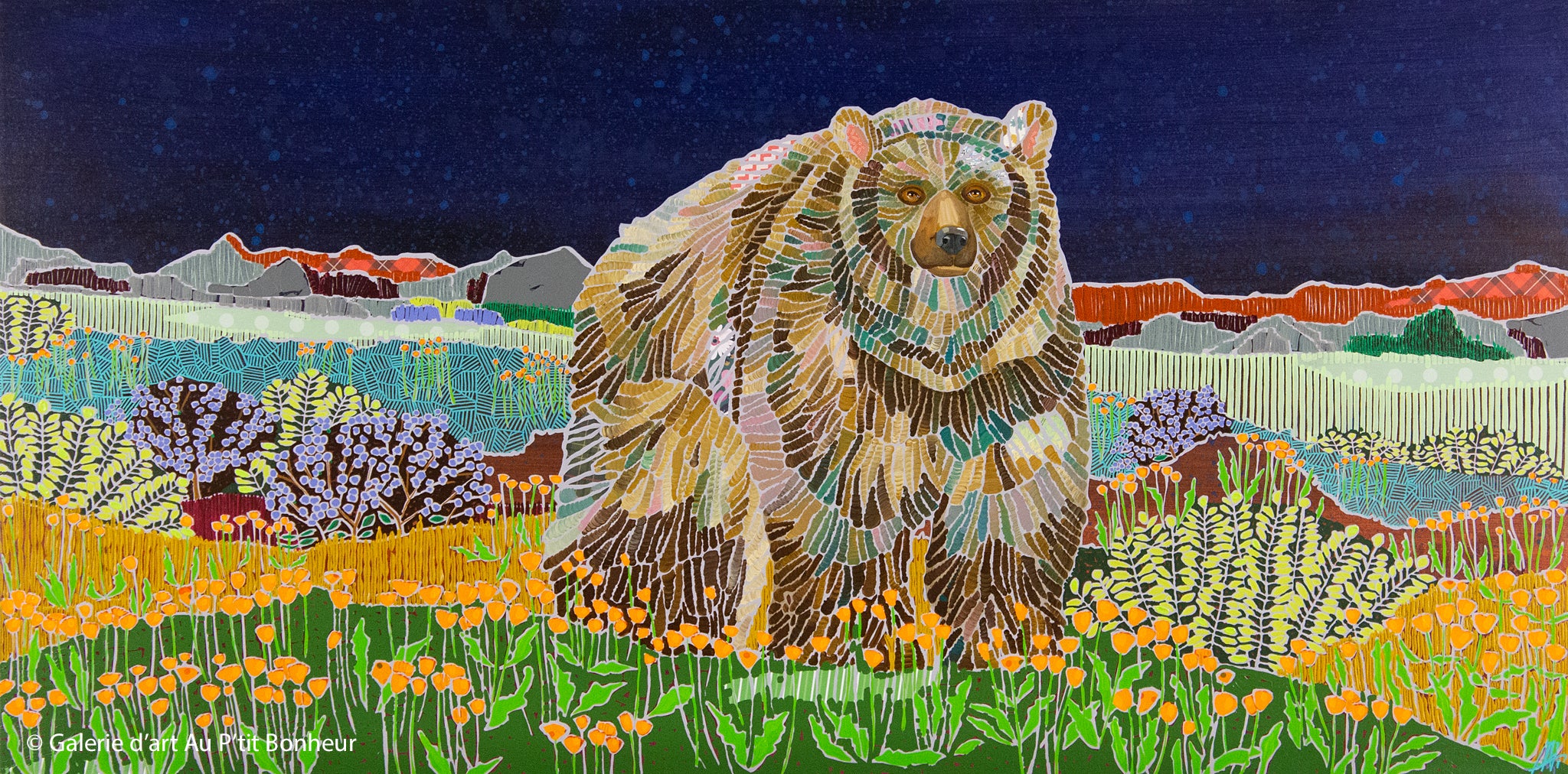 Ann Murphy, artiste peintre | Oeuvres disponibles  | Galerie d'art Au P'tit Bonheur