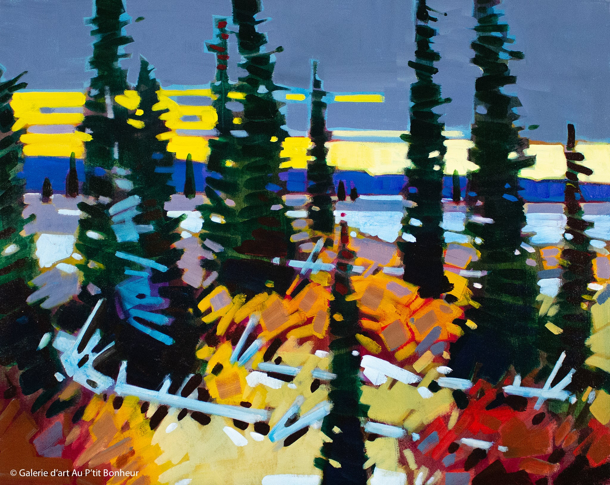 Cameron Bird, artiste peintre | Oeuvres disponibles  | Galerie d'art Au P'tit Bonheur