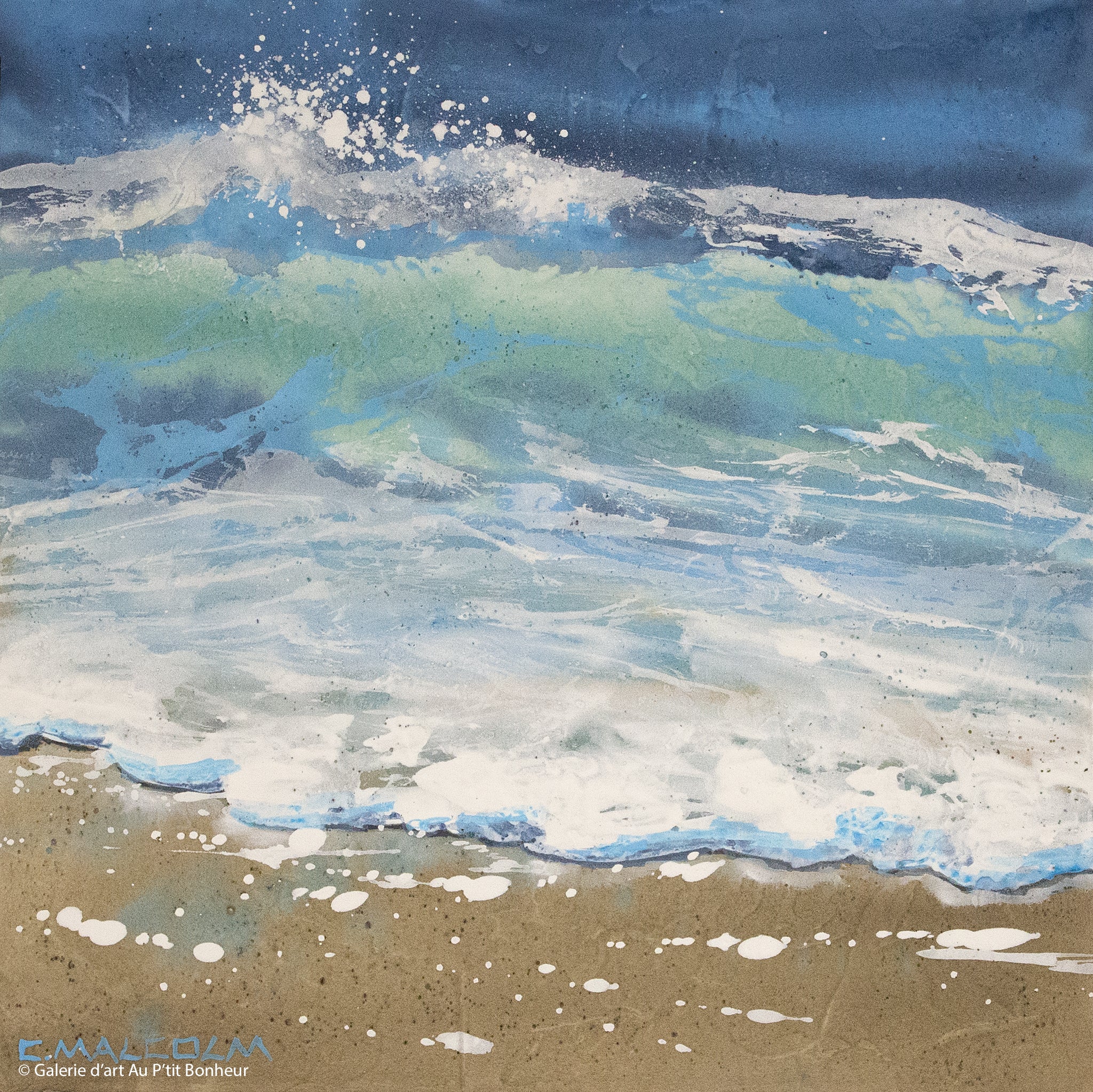 Carole Malcolm | Shoreline Study 12924