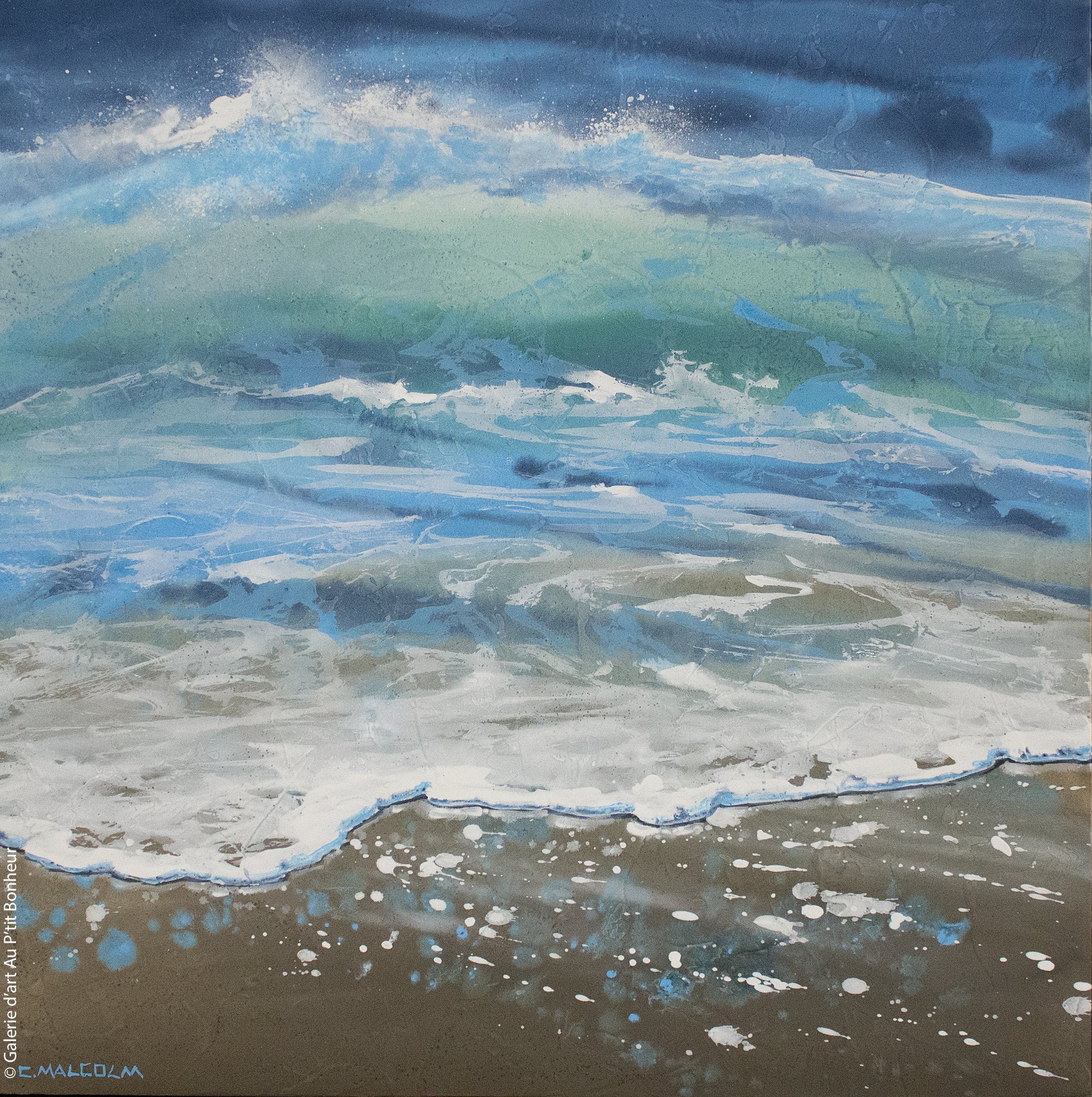 Carole Malcolm | Shoreline Study 13724