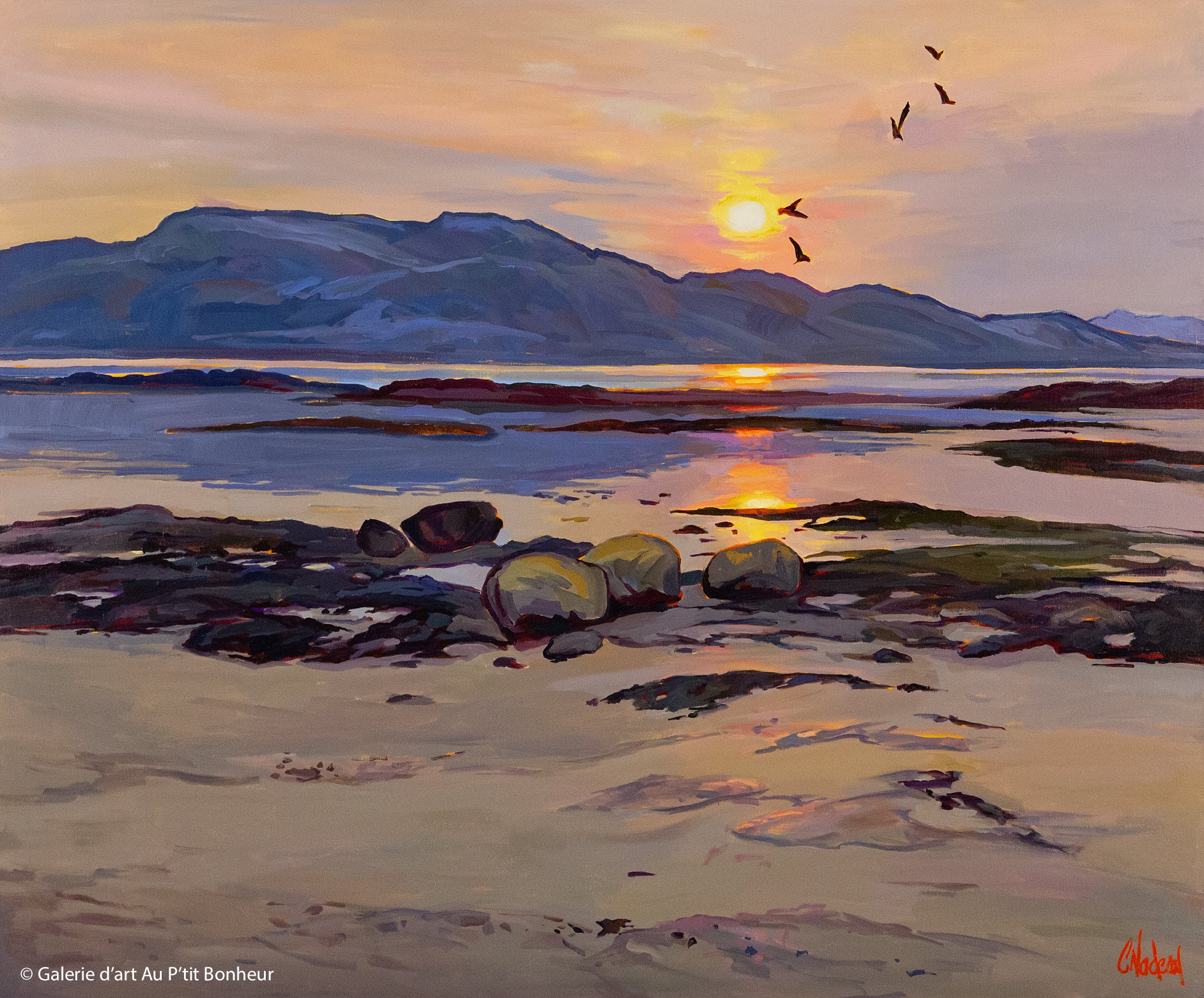 Christine Nadeau | Le vent dans une harpe