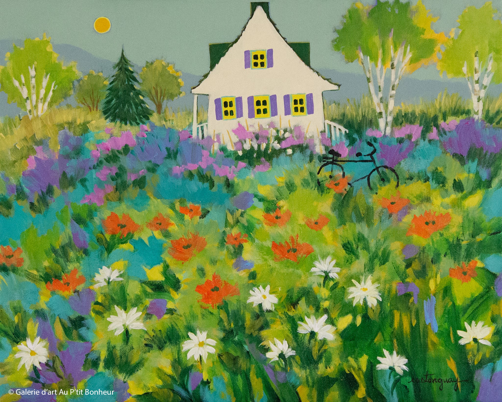 Claudette Castonguay | La passion des fleurs