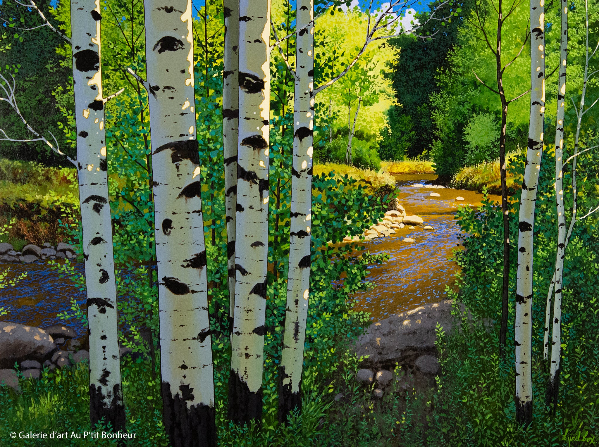 Cyril Cox | River View Aspens