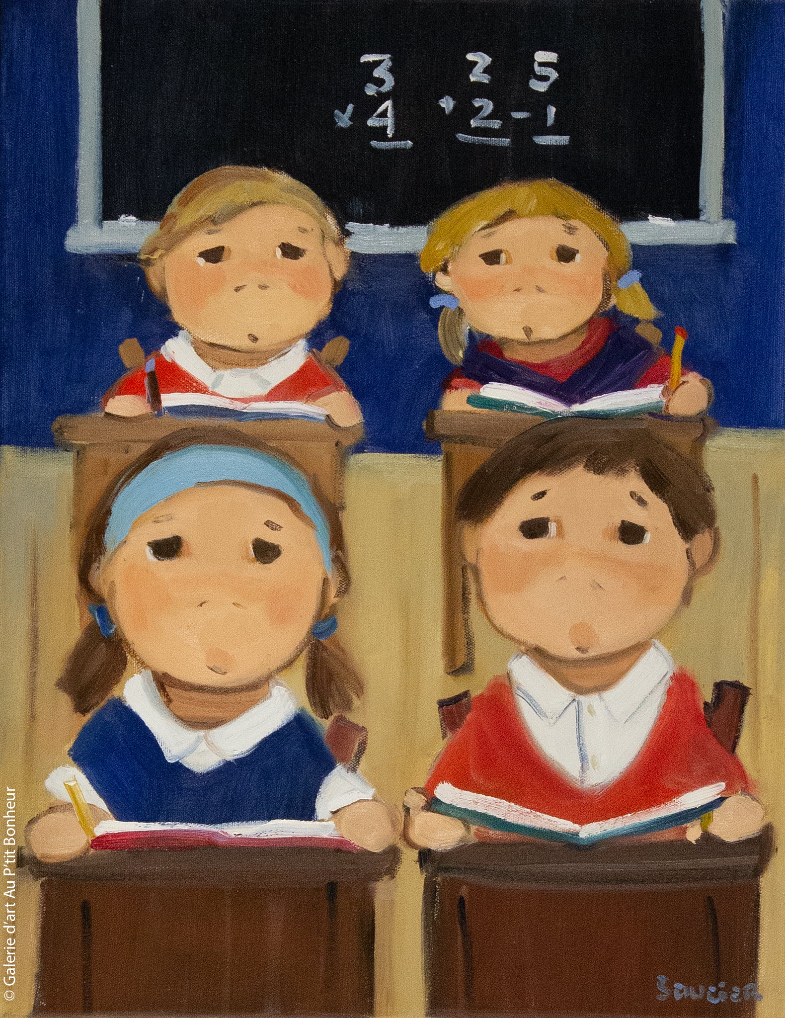 Guylène Saucier | Exercices de calcul