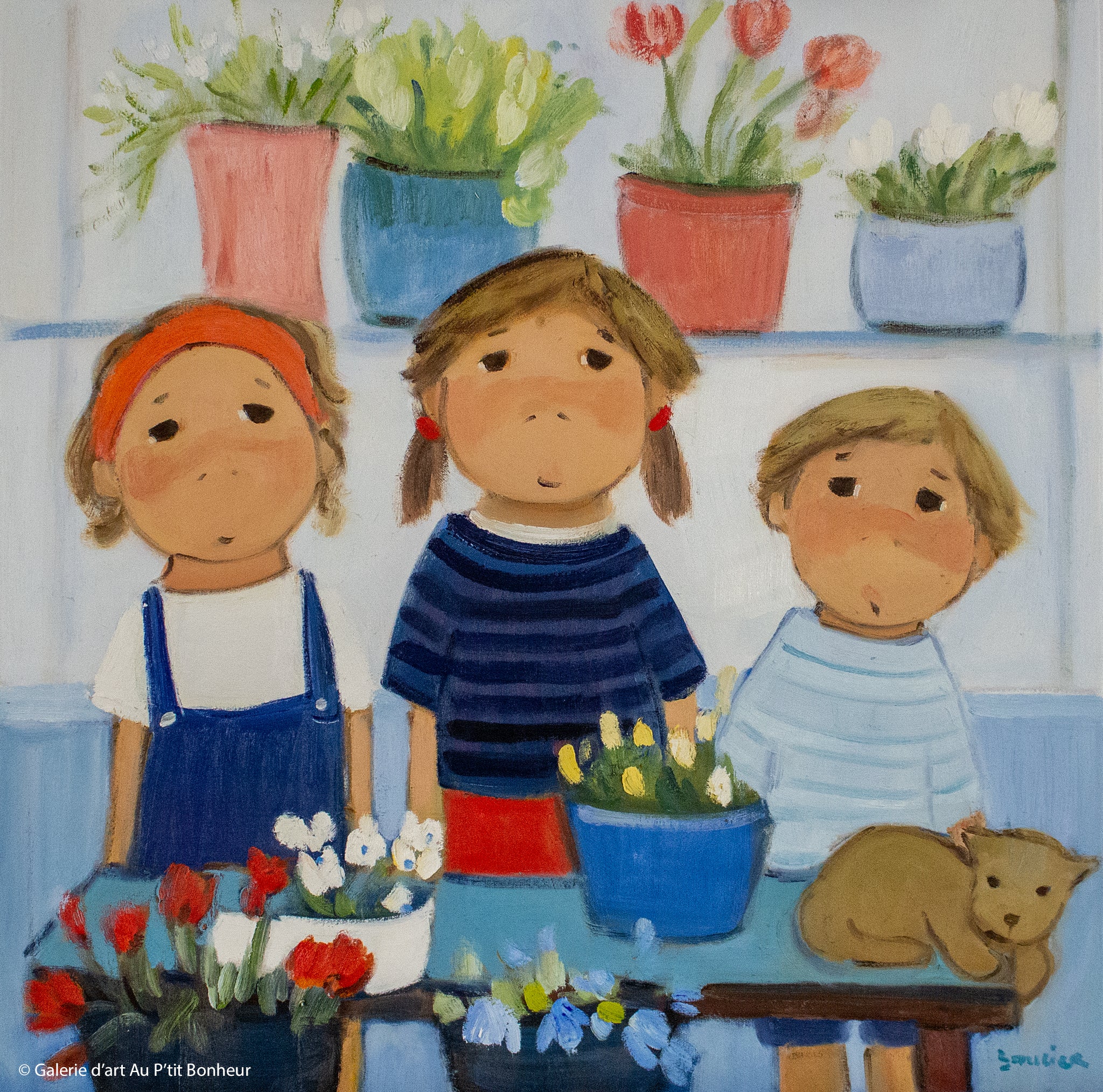 Guylène Saucier | La véranda aux fleurs