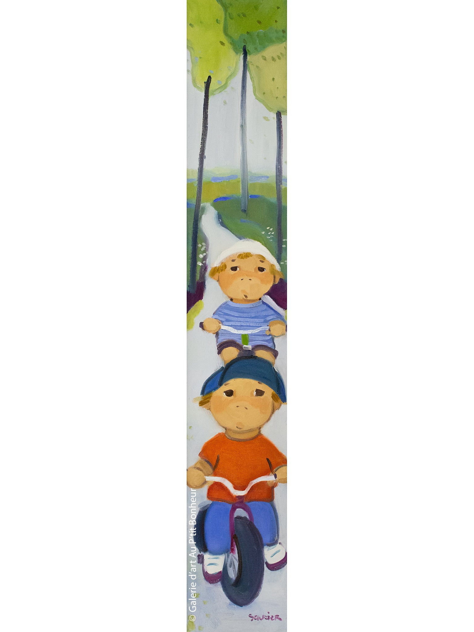 Guylène Saucier | Avec nos pneus ballon