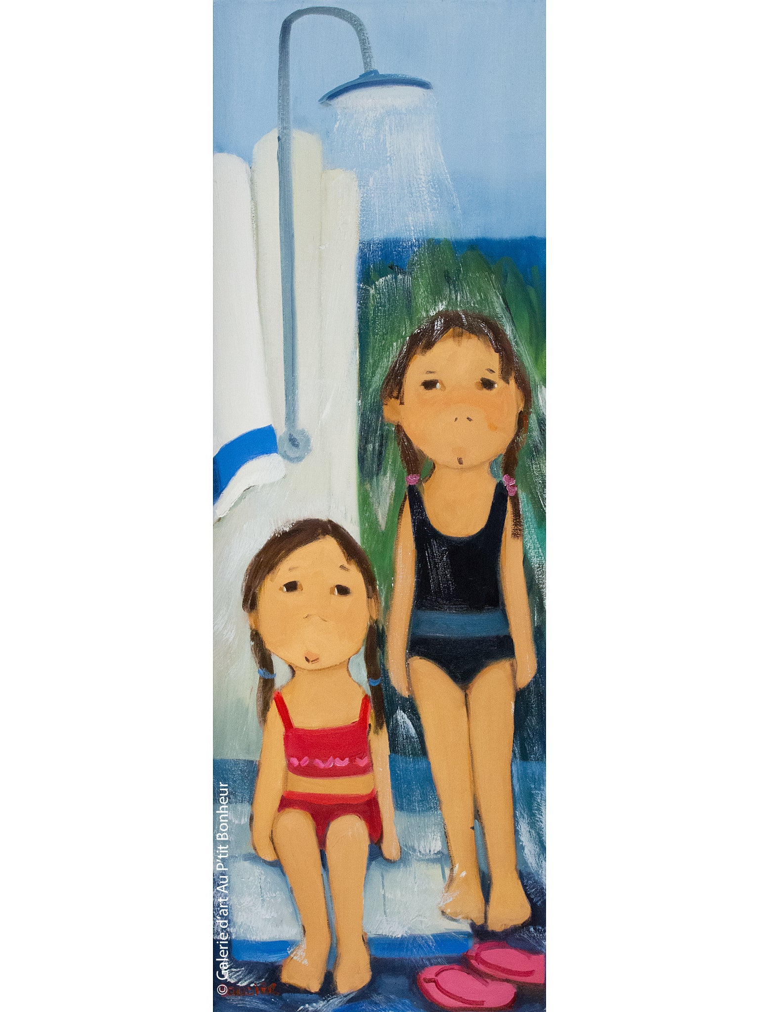 Guylène Saucier | Les filles à la douche