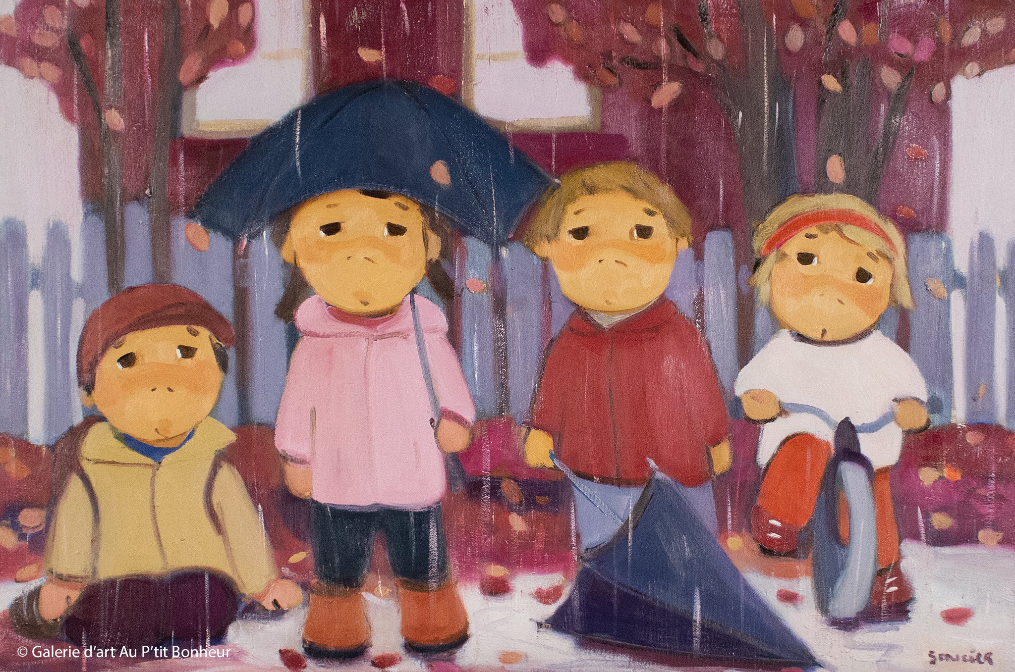 Guylène Saucier, artiste peintre | Oeuvres disponibles  | Galerie d'art Au P'tit Bonheur