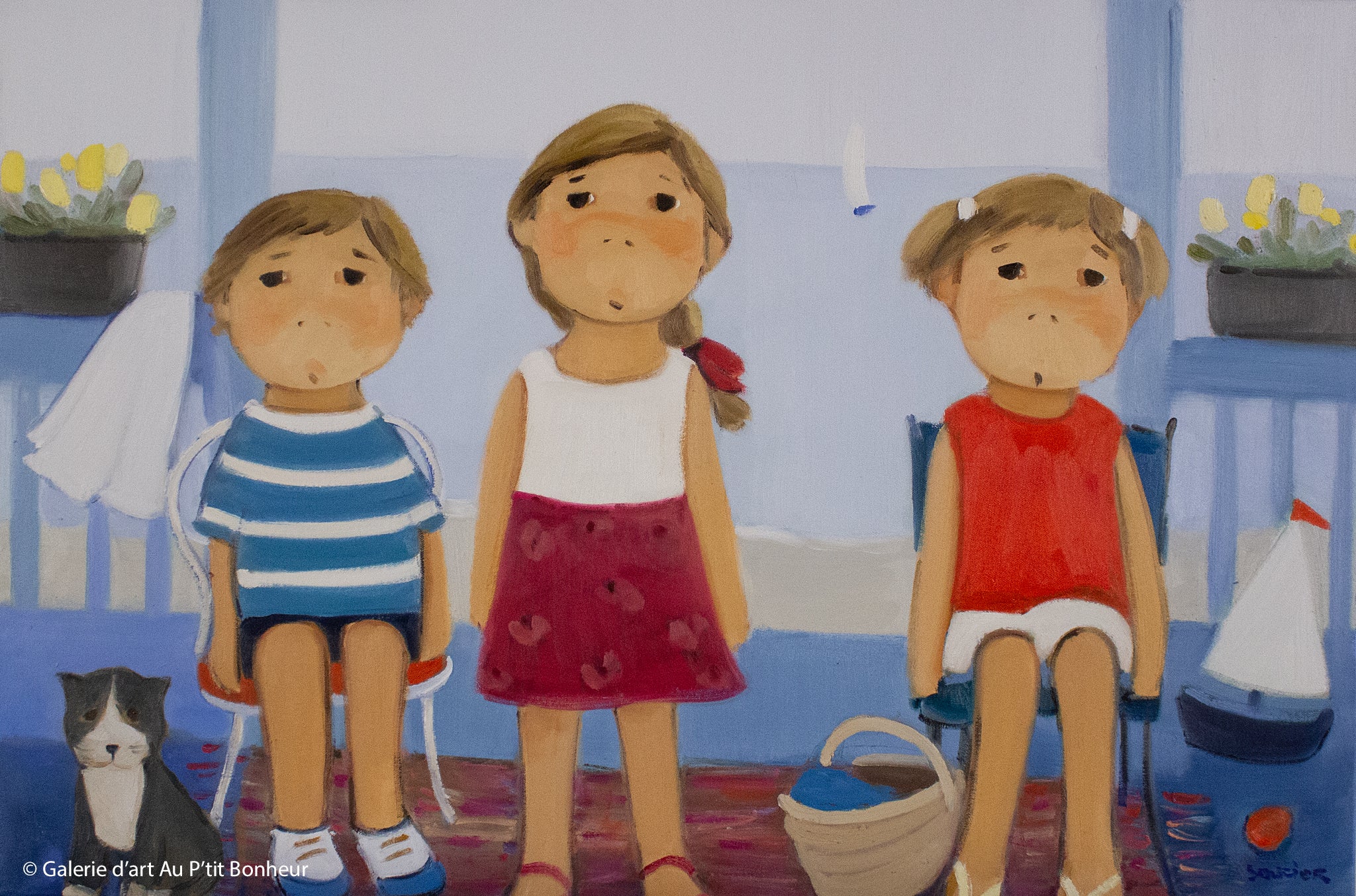 Guylène Saucier, artiste peintre | Oeuvres disponibles  | Galerie d'art Au P'tit Bonheur