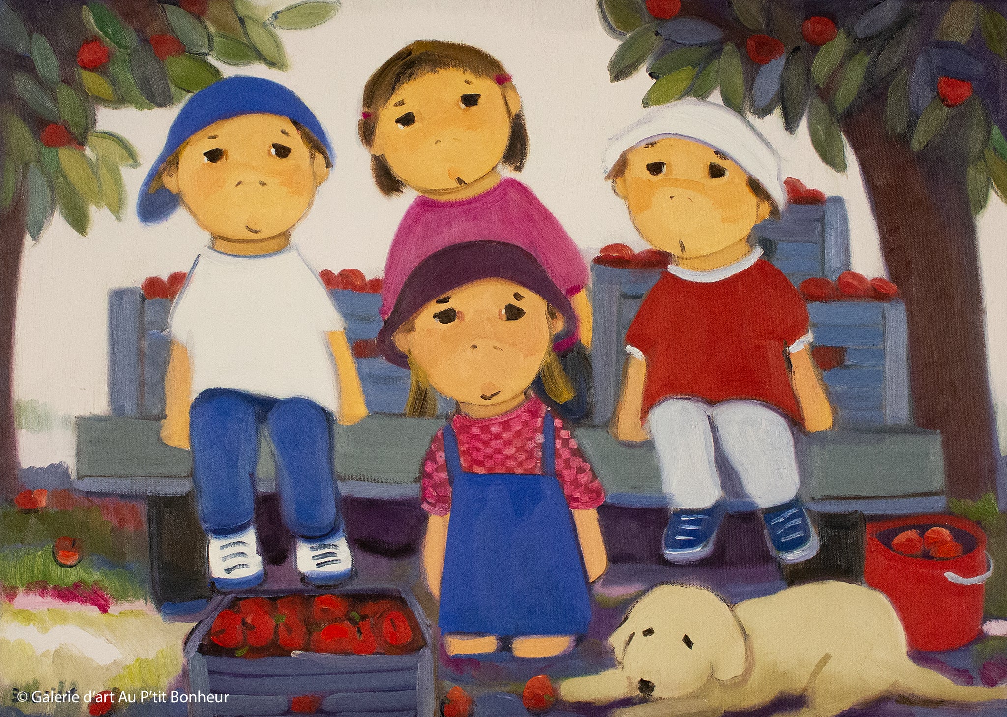 Guylène Saucier | Voilà tout un chargement de pommes!