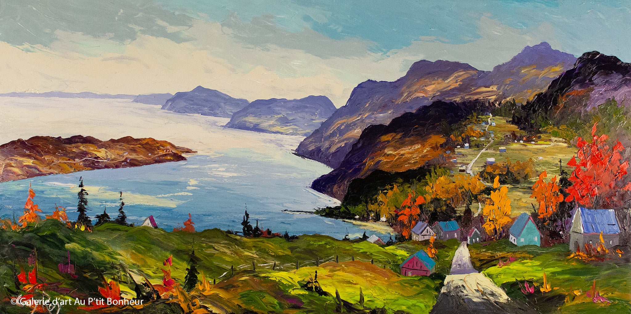 Guy Roy, artiste peintre | Oeuvres disponibles  | Galerie d'art Au P'tit Bonheur