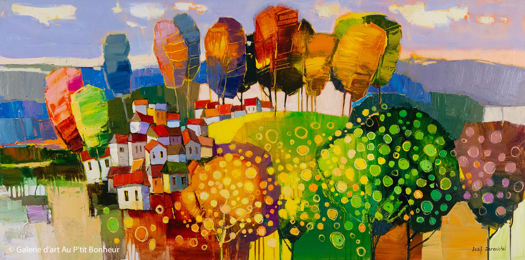 Iosif Derecichei | Happy Village on the Hill