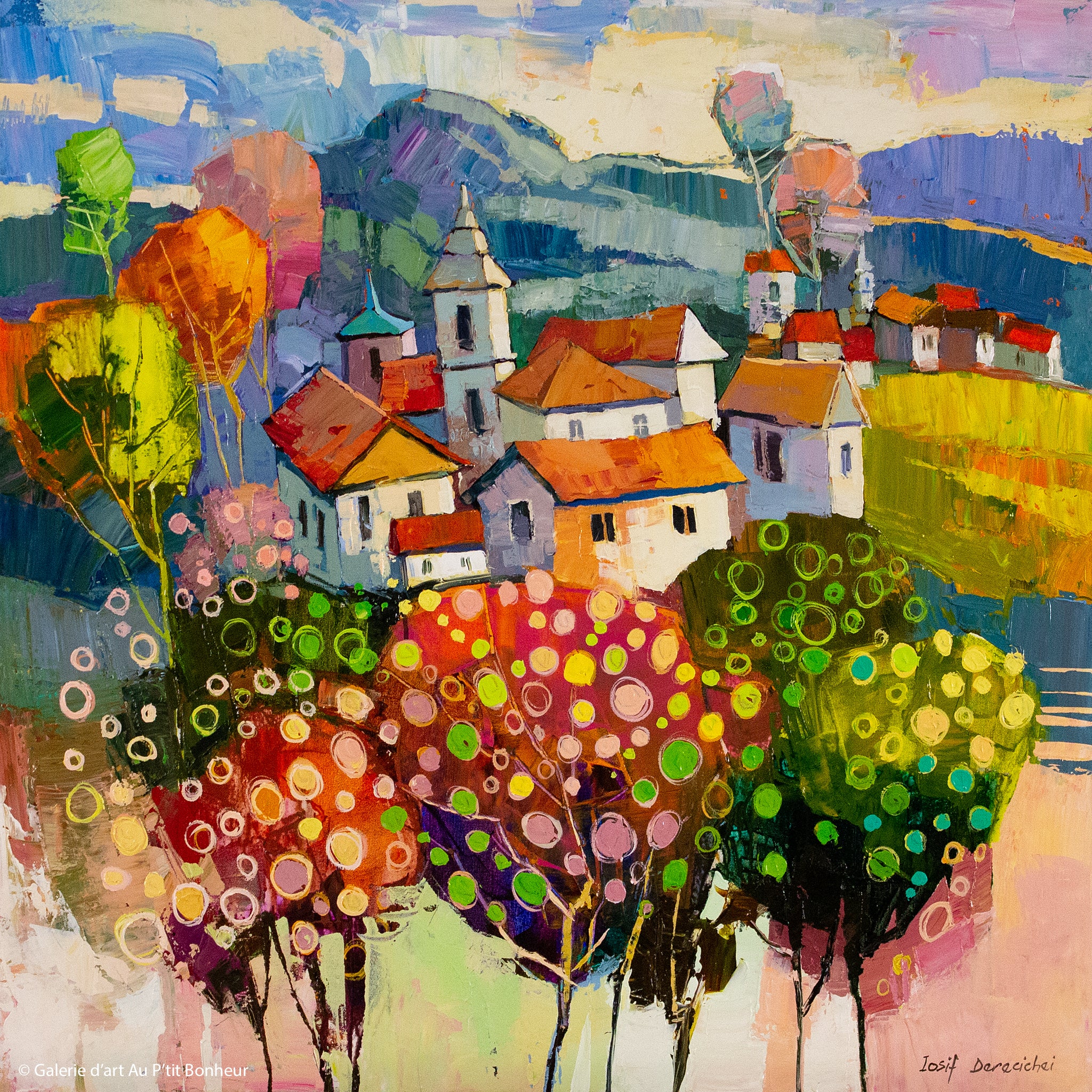 Iosif Derecichei, artiste peintre | Oeuvres disponibles  | Galerie d'art Au P'tit Bonheur