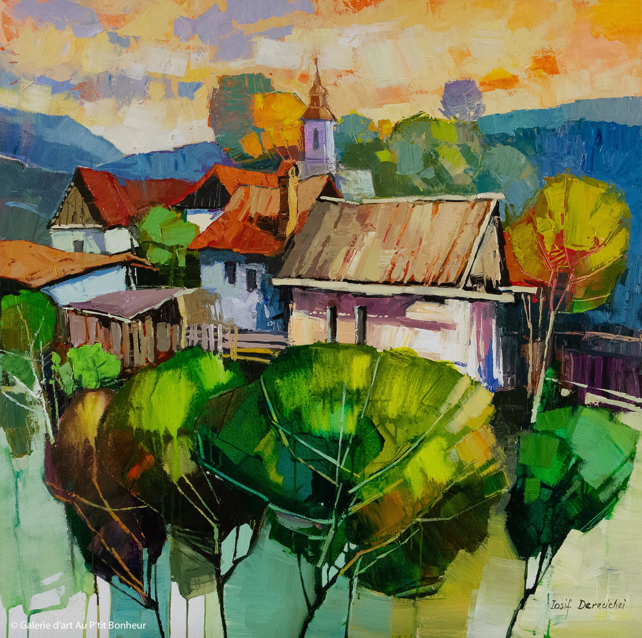 Iosif Derecichei, artiste peintre | Oeuvres disponibles  | Galerie d'art Au P'tit Bonheur