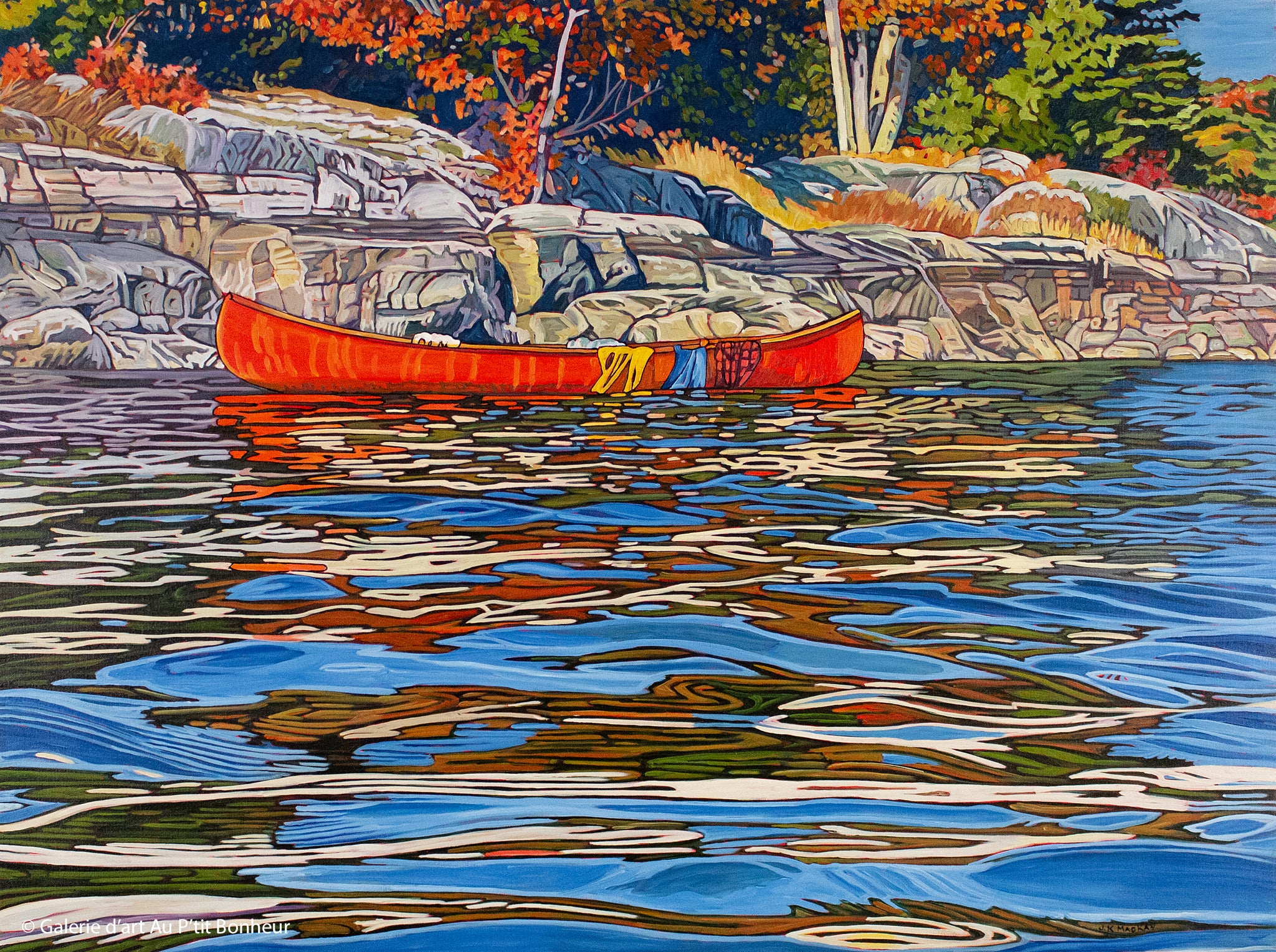 Janet MacKay, artiste peintre | Oeuvres disponibles  | Galerie d'art Au P'tit Bonheur