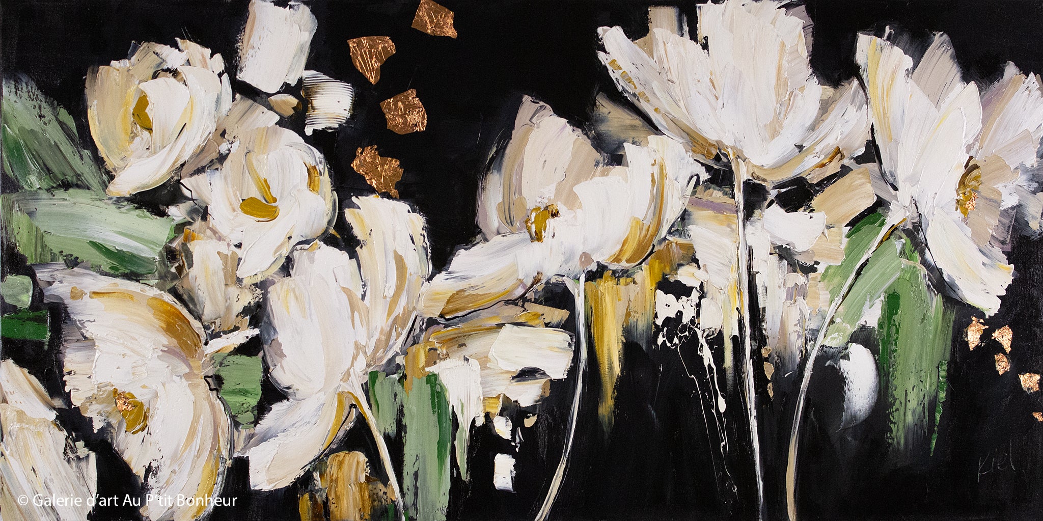 Kimberly Kiel, artiste peintre | Oeuvres disponibles  | Galerie d'art Au P'tit Bonheur