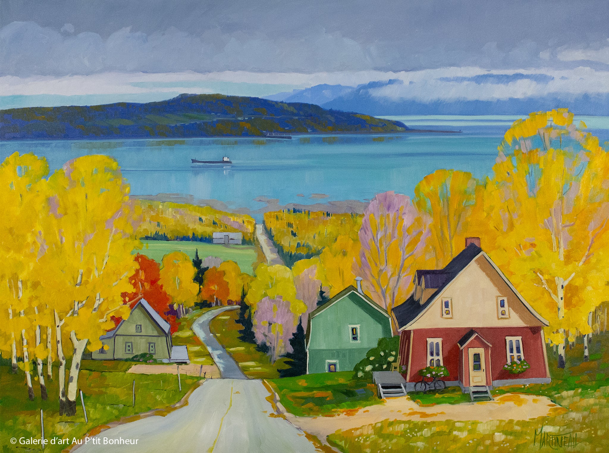 Louise Martineau | Descente vers le fleuve