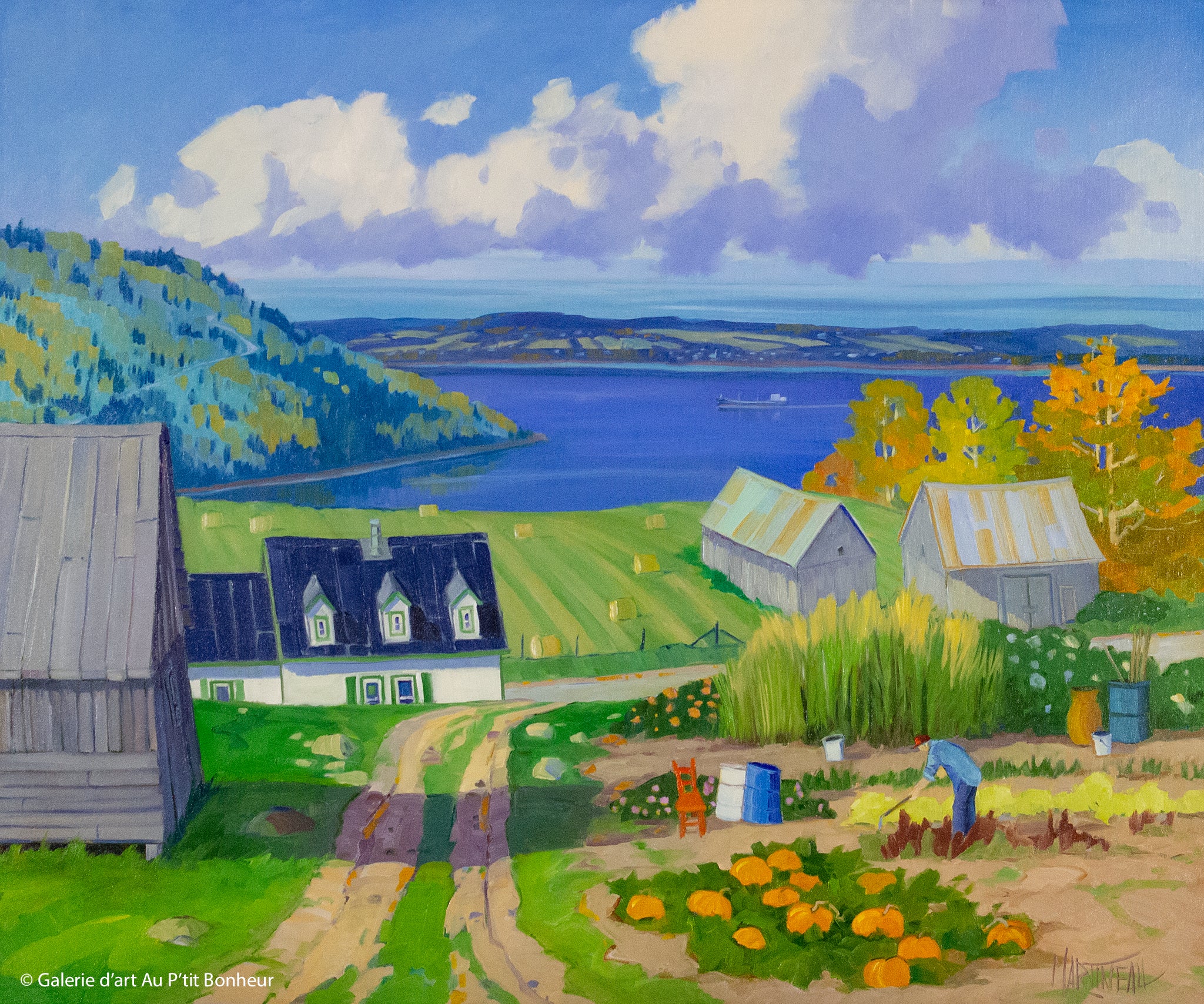 Louise Martineau | Sur le plateau