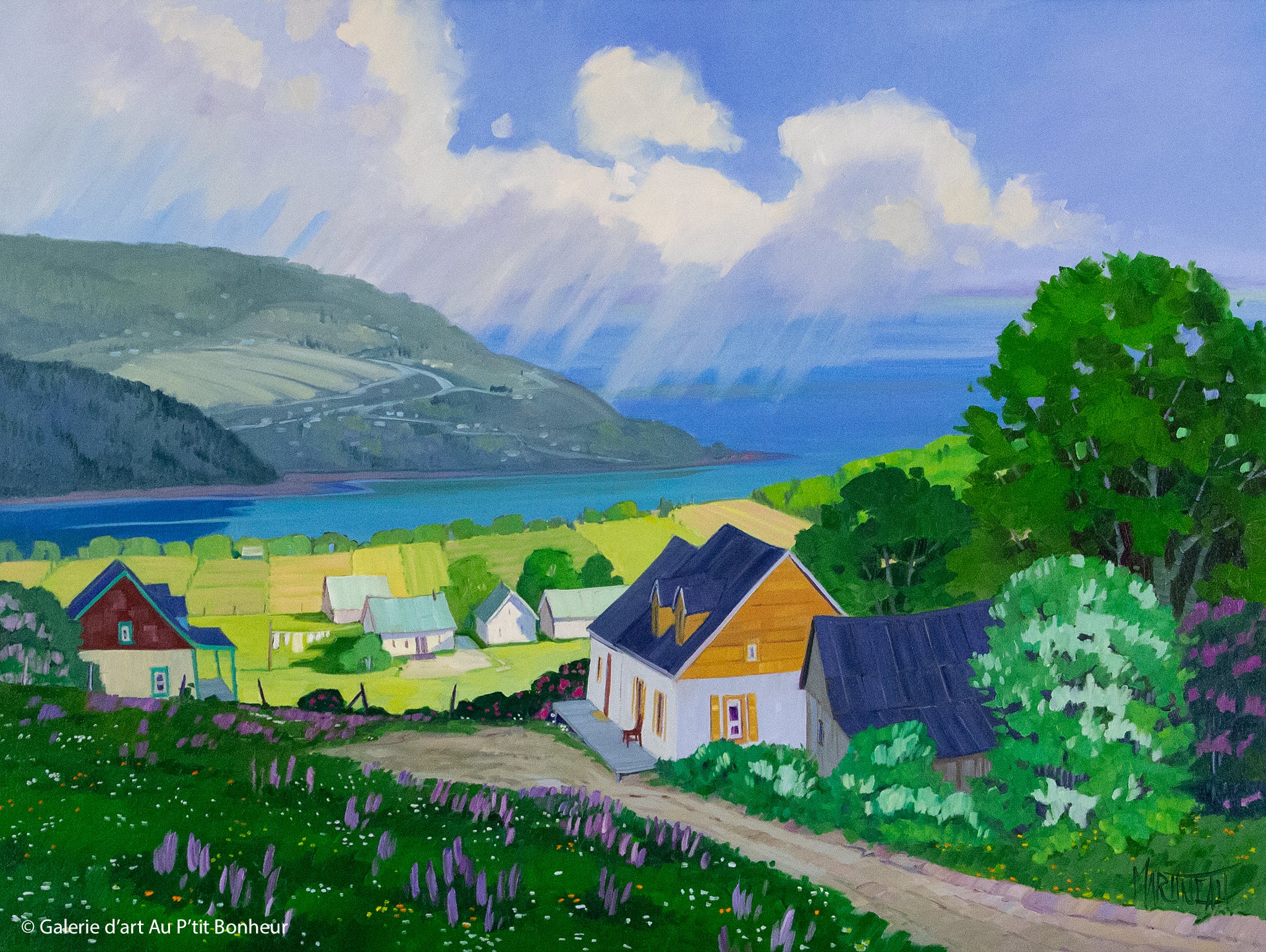 Louise Martineau, artiste peintre | Oeuvres disponibles  | Galerie d'art Au P'tit Bonheur