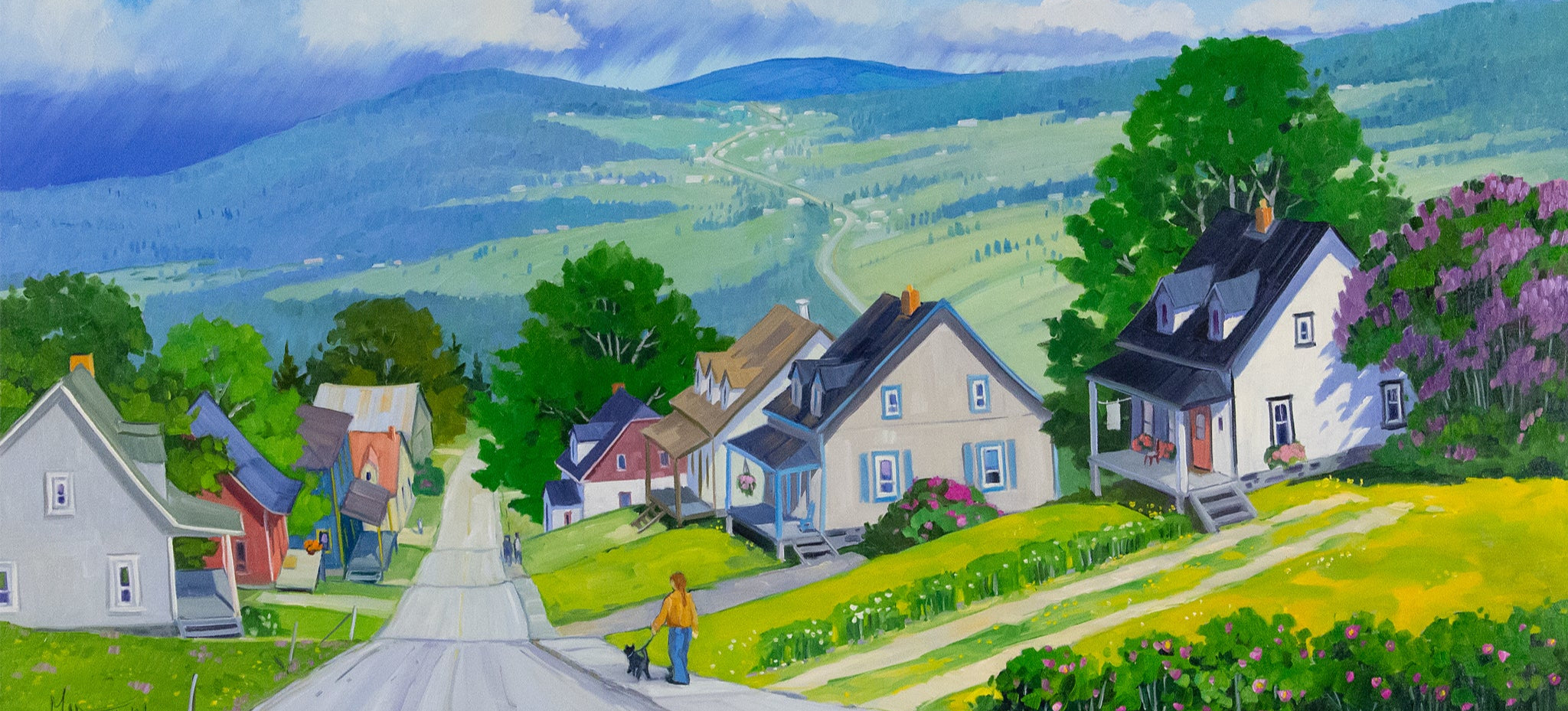 Louise Martineau, artiste peintre | Oeuvres disponibles  | Galerie d'art Au P'tit Bonheur