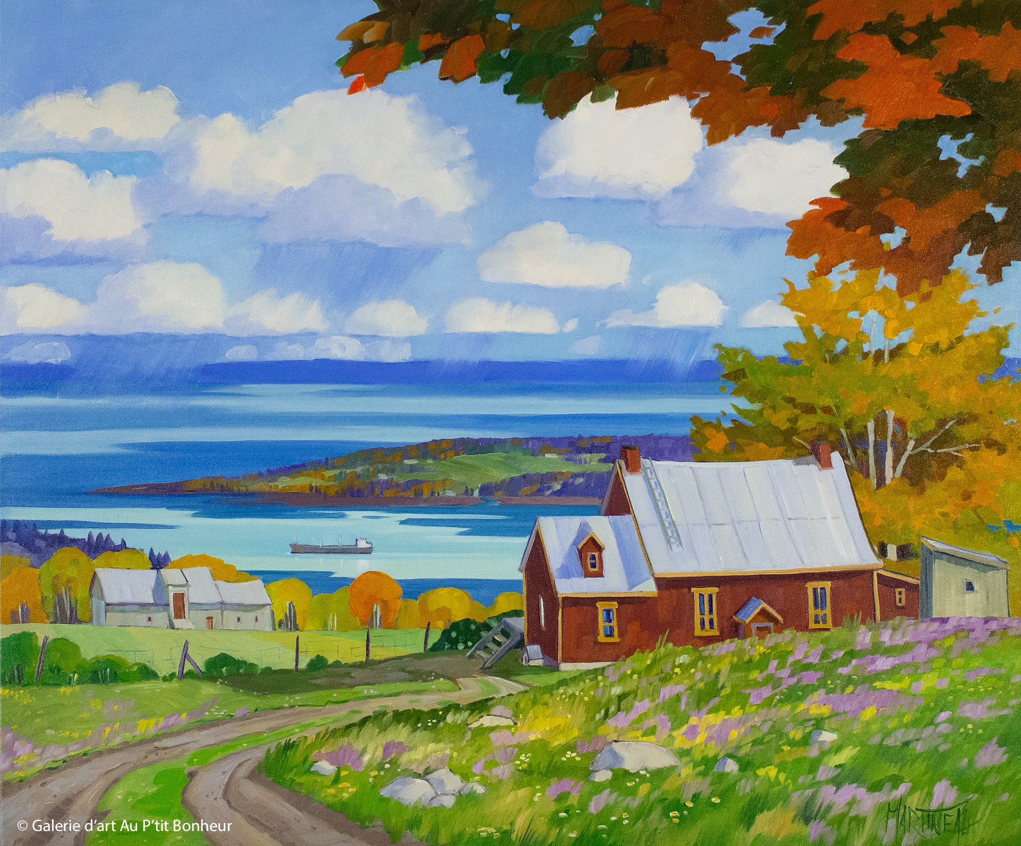 Louise Martineau, artiste peintre | Oeuvres disponibles  | Galerie d'art Au P'tit Bonheur