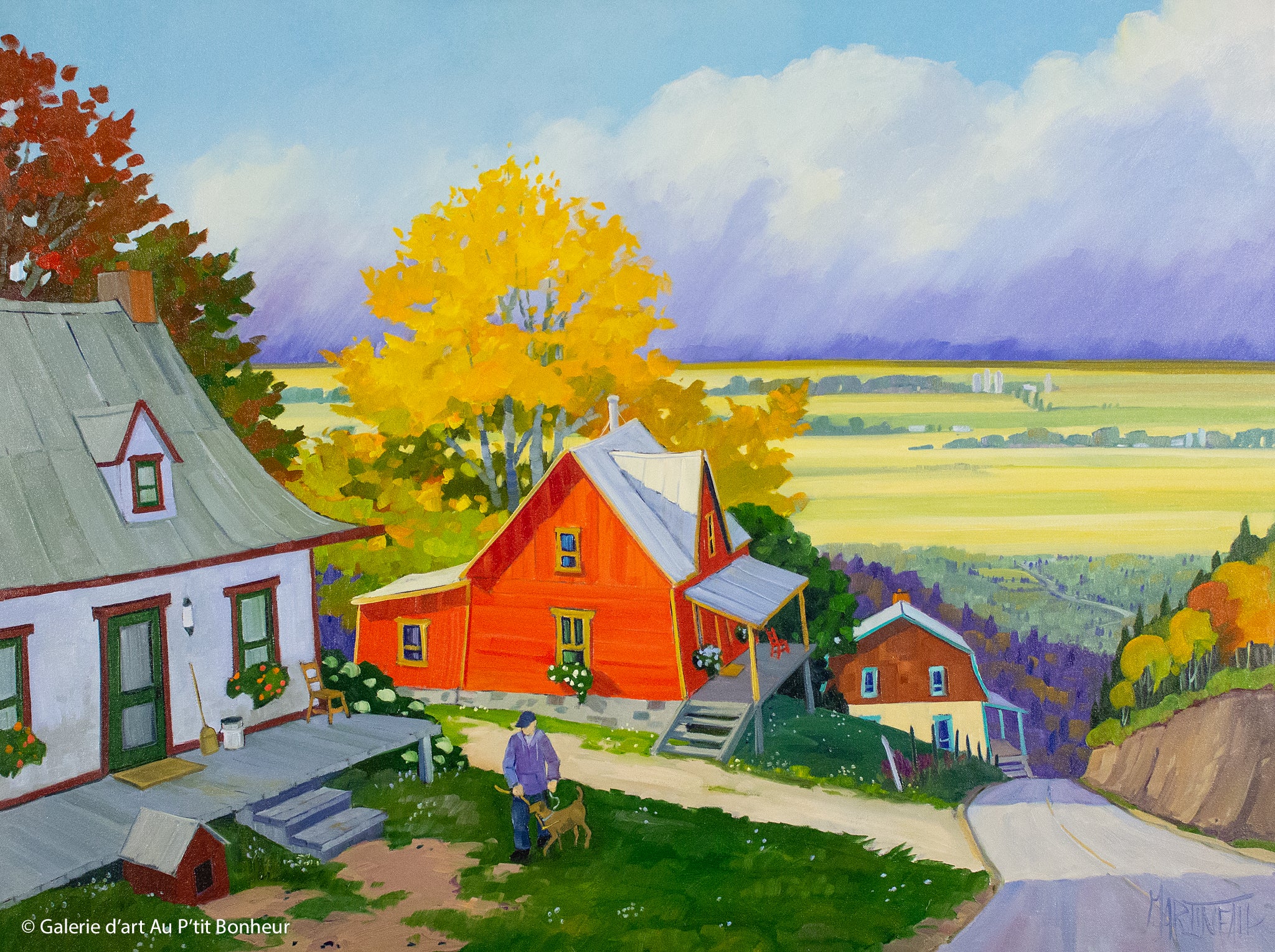 Louise Martineau | Les grands champs de Kamouraska