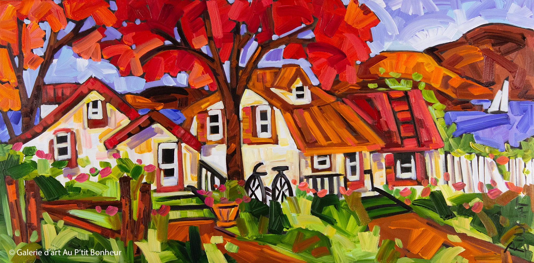 Marie-Claude Boucher | Un rouge d’automne