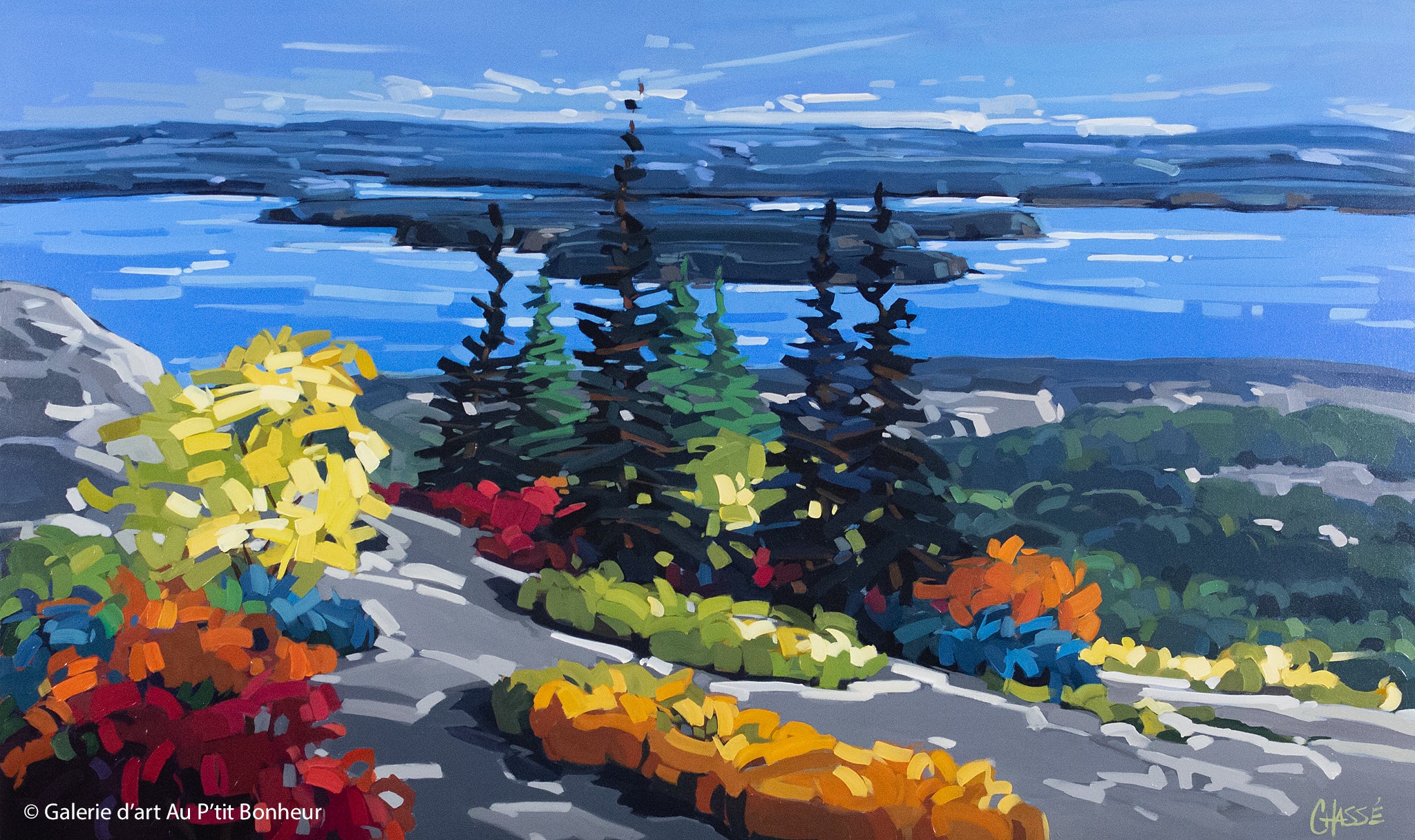 Martine Chassé, artiste peintre | Oeuvres disponibles  | Galerie d'art Au P'tit Bonheur