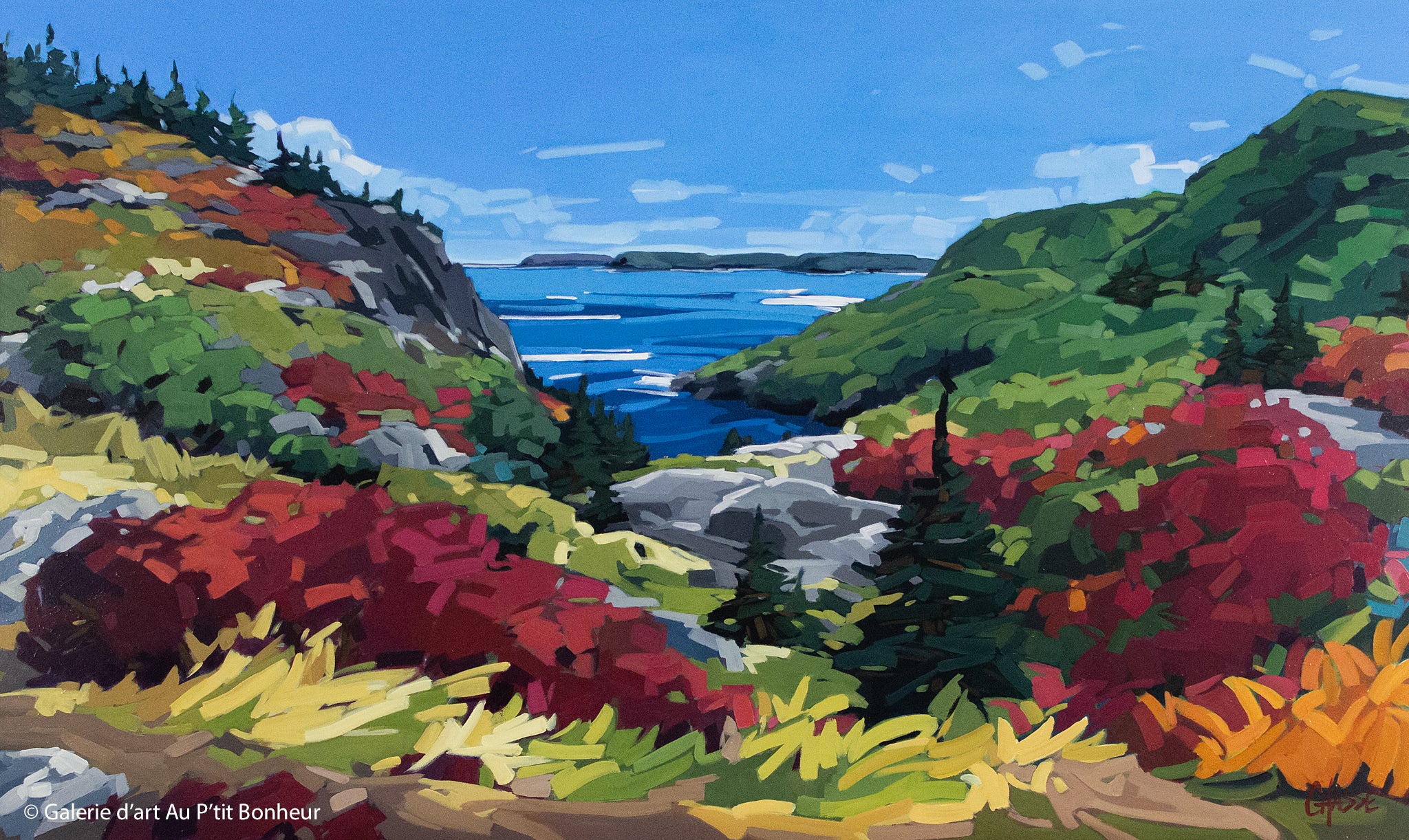 Martine Chassé, artiste peintre | Oeuvres disponibles  | Galerie d'art Au P'tit Bonheur