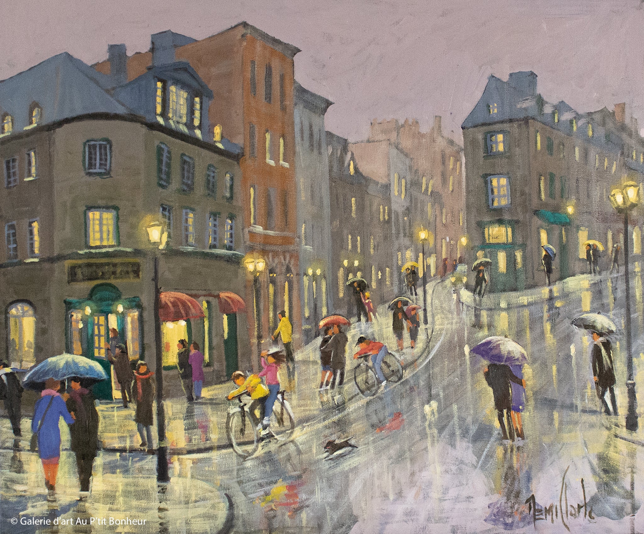 Rémi Clark | Sous une pluie printanière