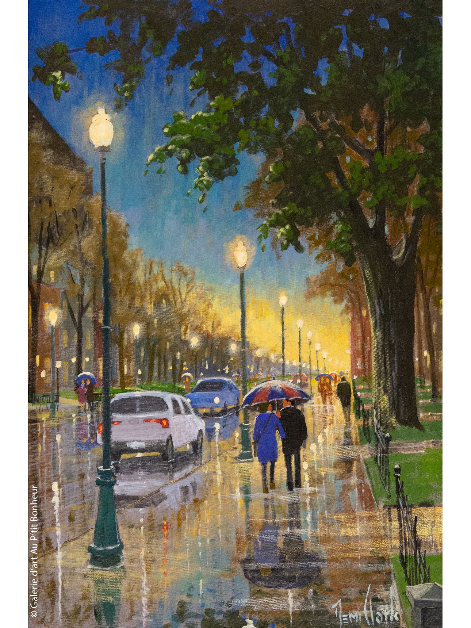 Rémi Clark | Un ciel bleu sous la pluie