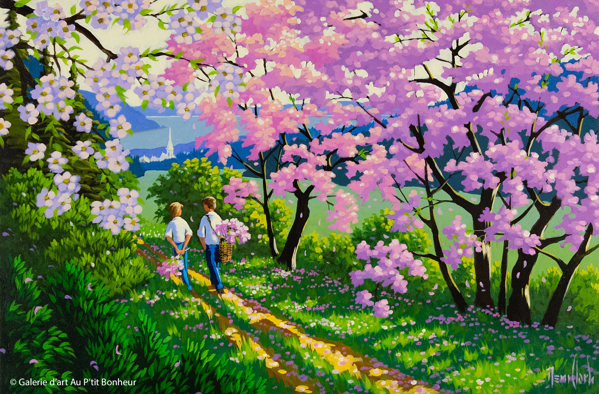 Rémi Clark, artiste peintre | Oeuvres disponibles  | Galerie d'art Au P'tit Bonheur