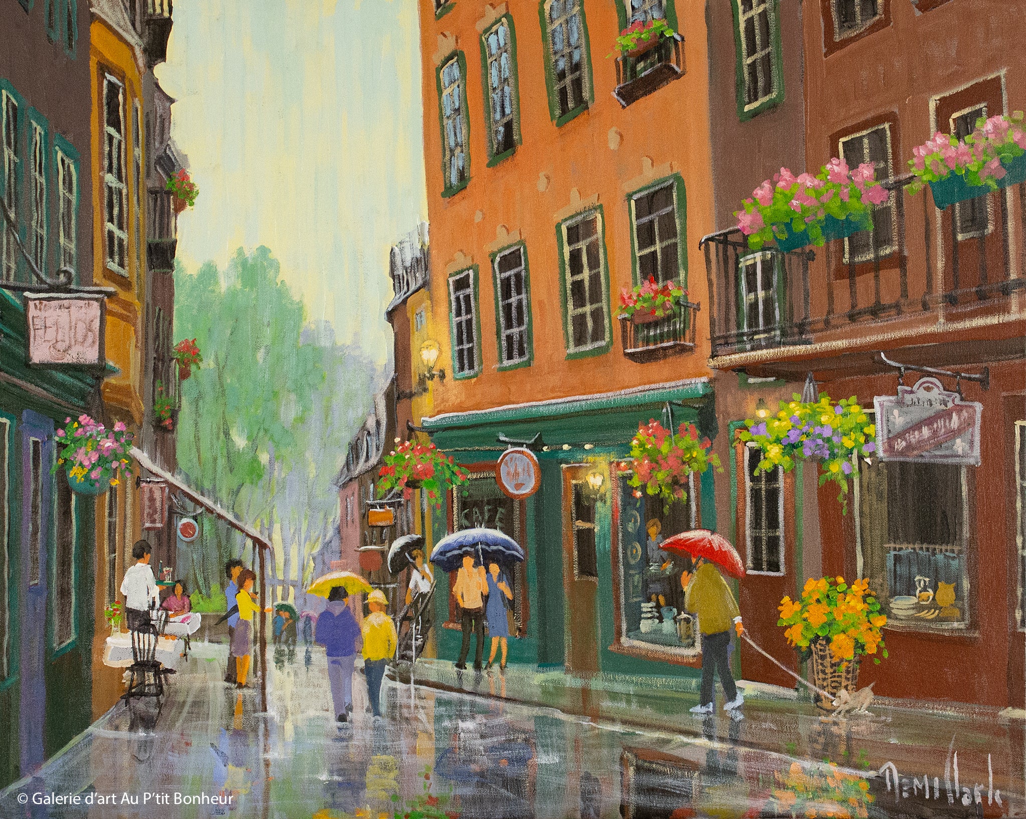 Rémi Clark | Pluie d’été sous le Fort