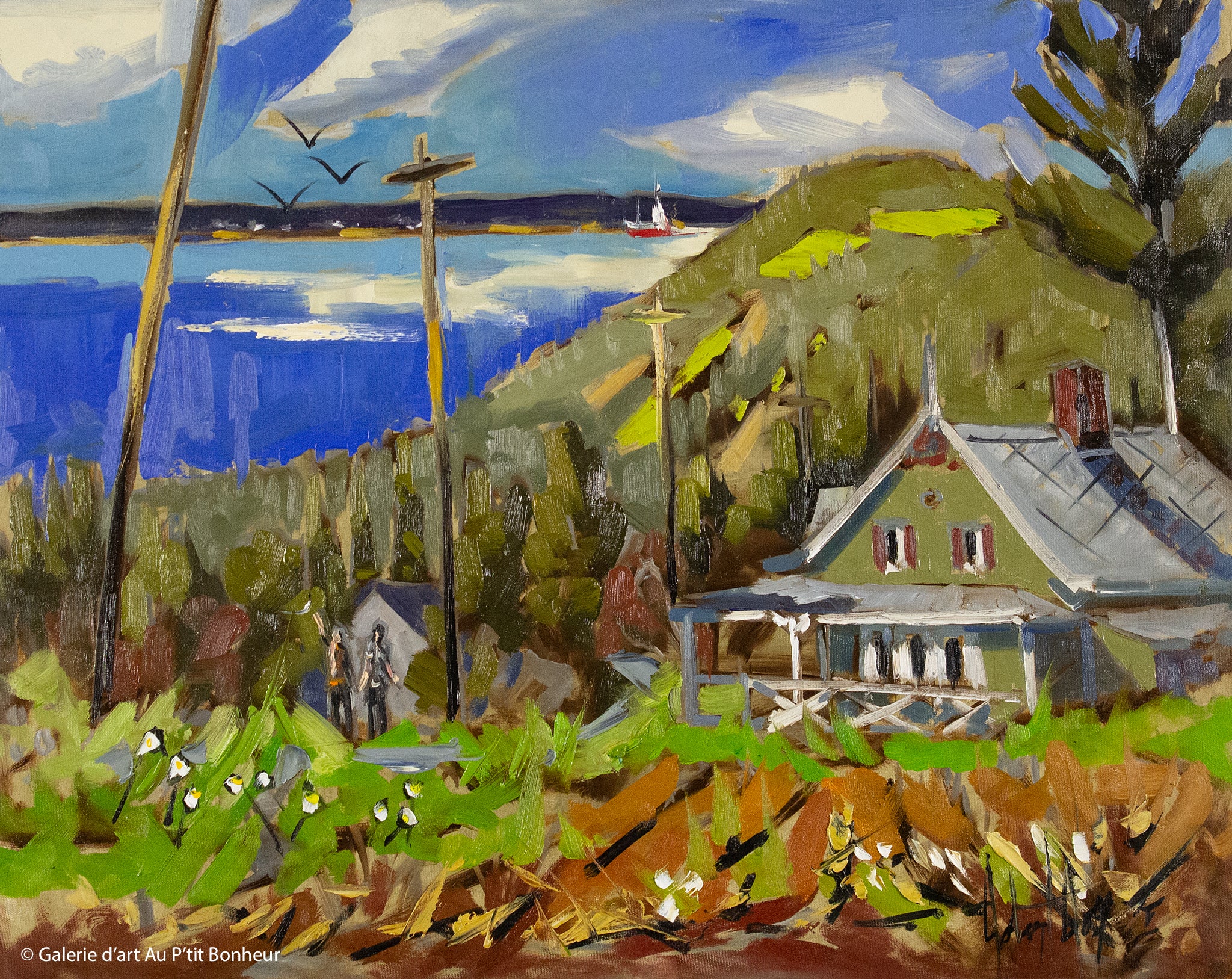 Robert Roy | Sous le souffle du fleuve, St-Irénée