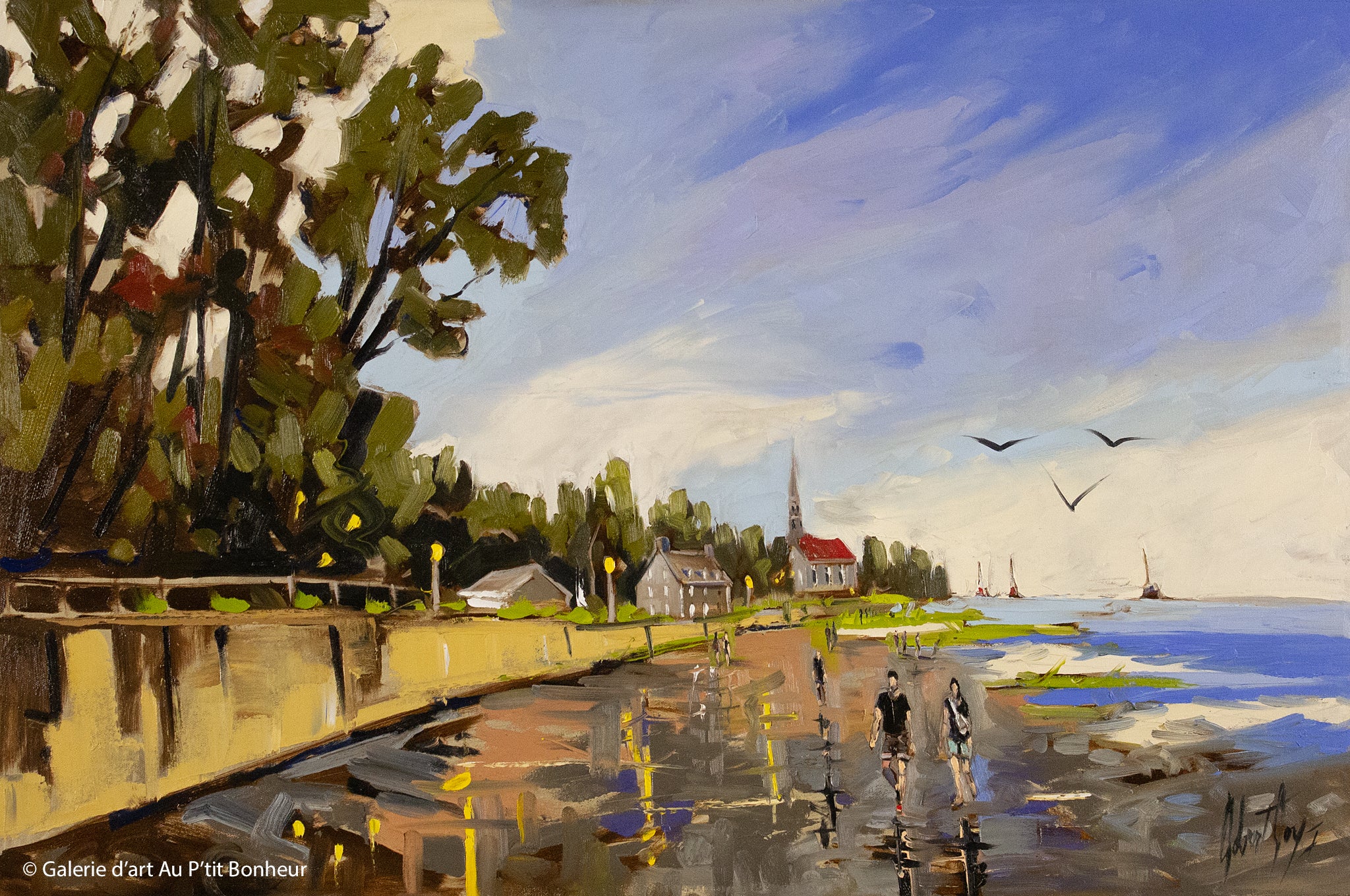 Robert Roy | Là où les montagnes touchent la mer, St-Jean, Île d’Orléans