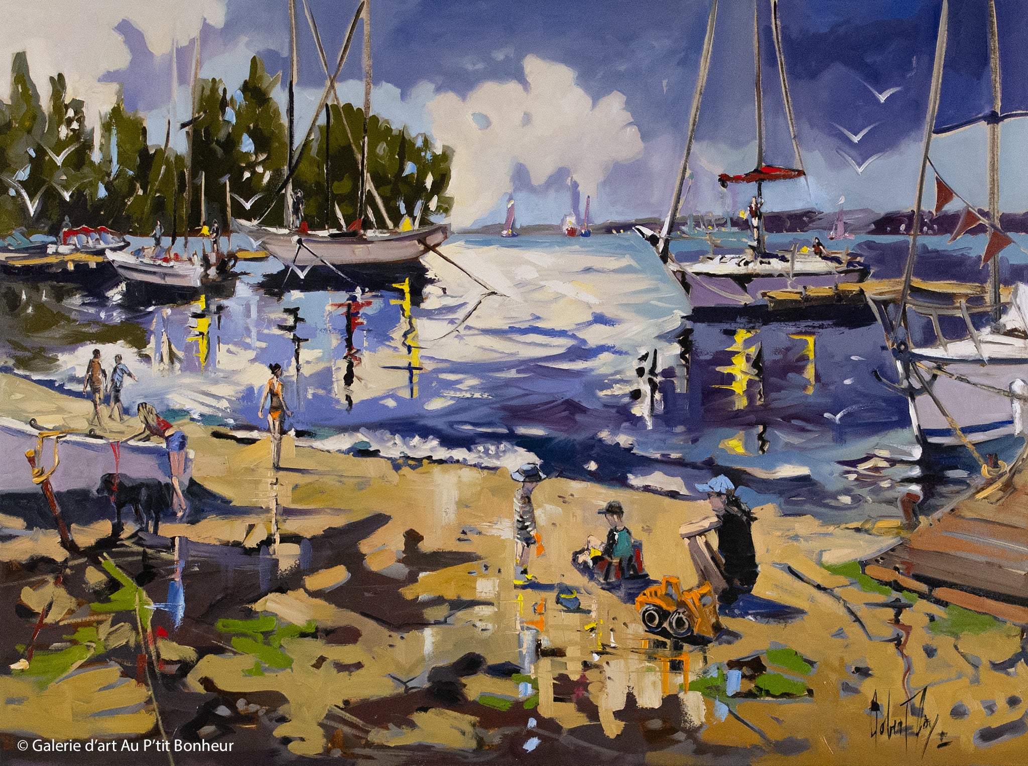 Robert Roy | Le grand départ des petits marins