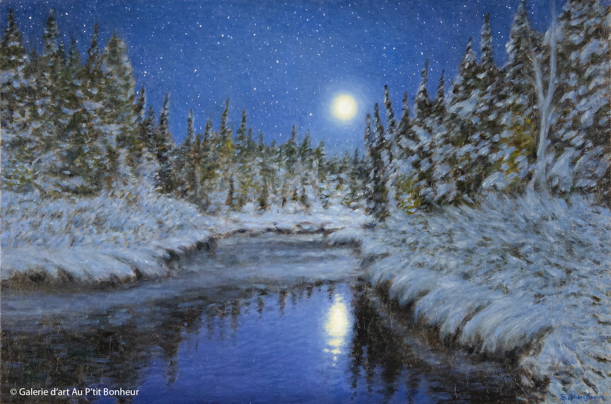 Stéphane Gagnon | Nuit givrée