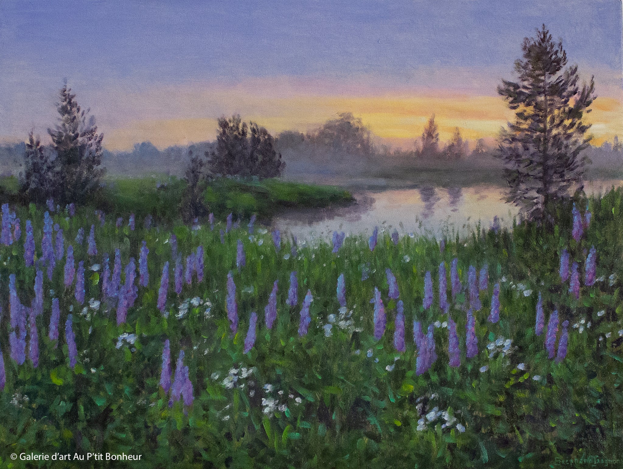 Stéphane Gagnon, artiste peintre | Oeuvres disponibles  | Galerie d'art Au P'tit Bonheur