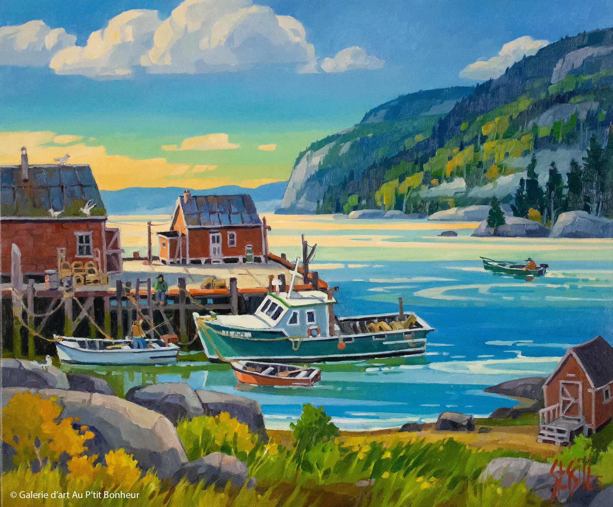 St-Gilles | Souvenir de Lunenburg, N.E.