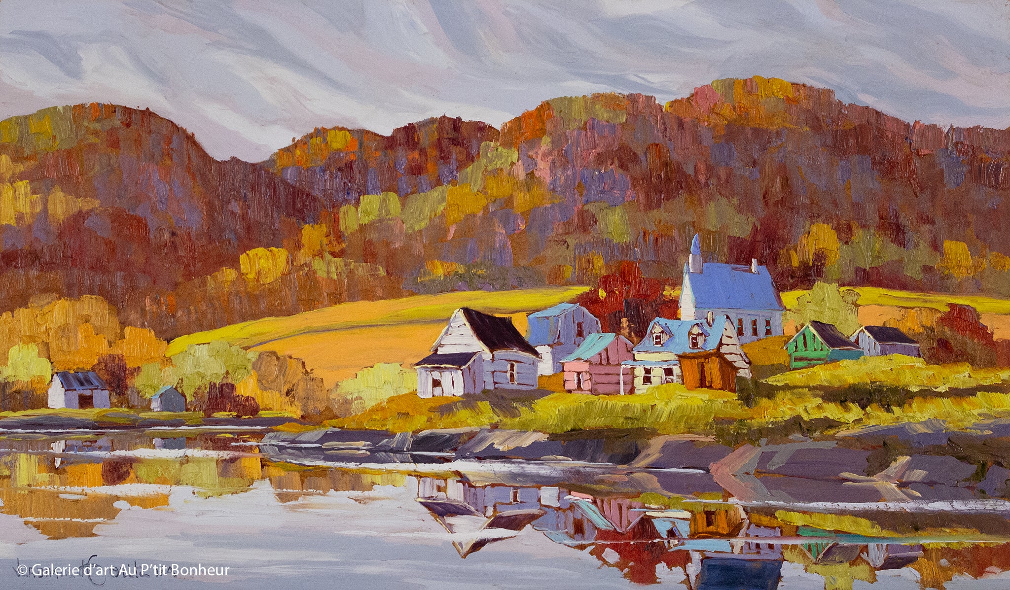 Vladimir Horik | Au bord de la rivière Saguenay (1987)